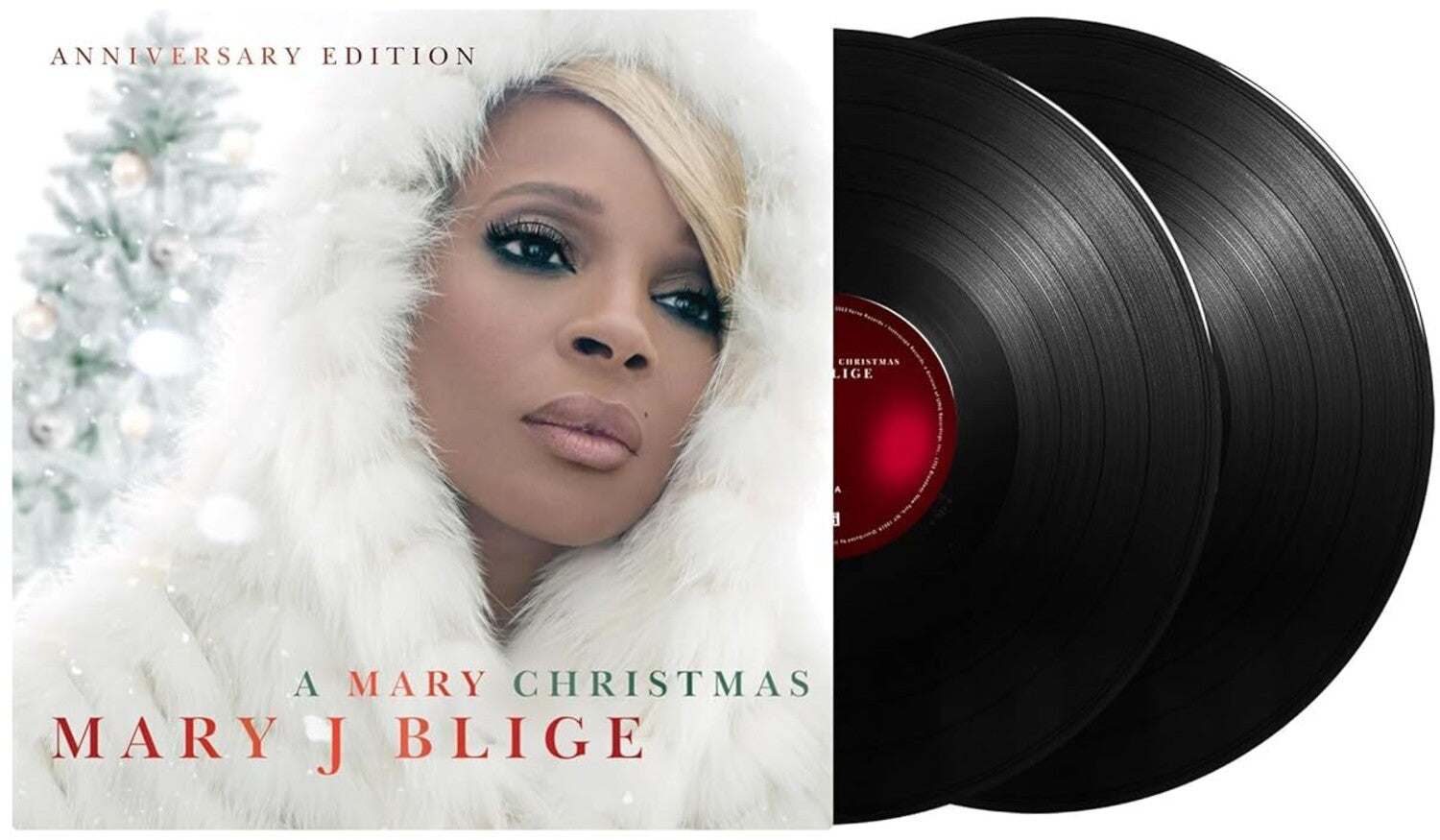 Mary J Blige - A Mary Christmas 2xLP (Anniversary Edition)