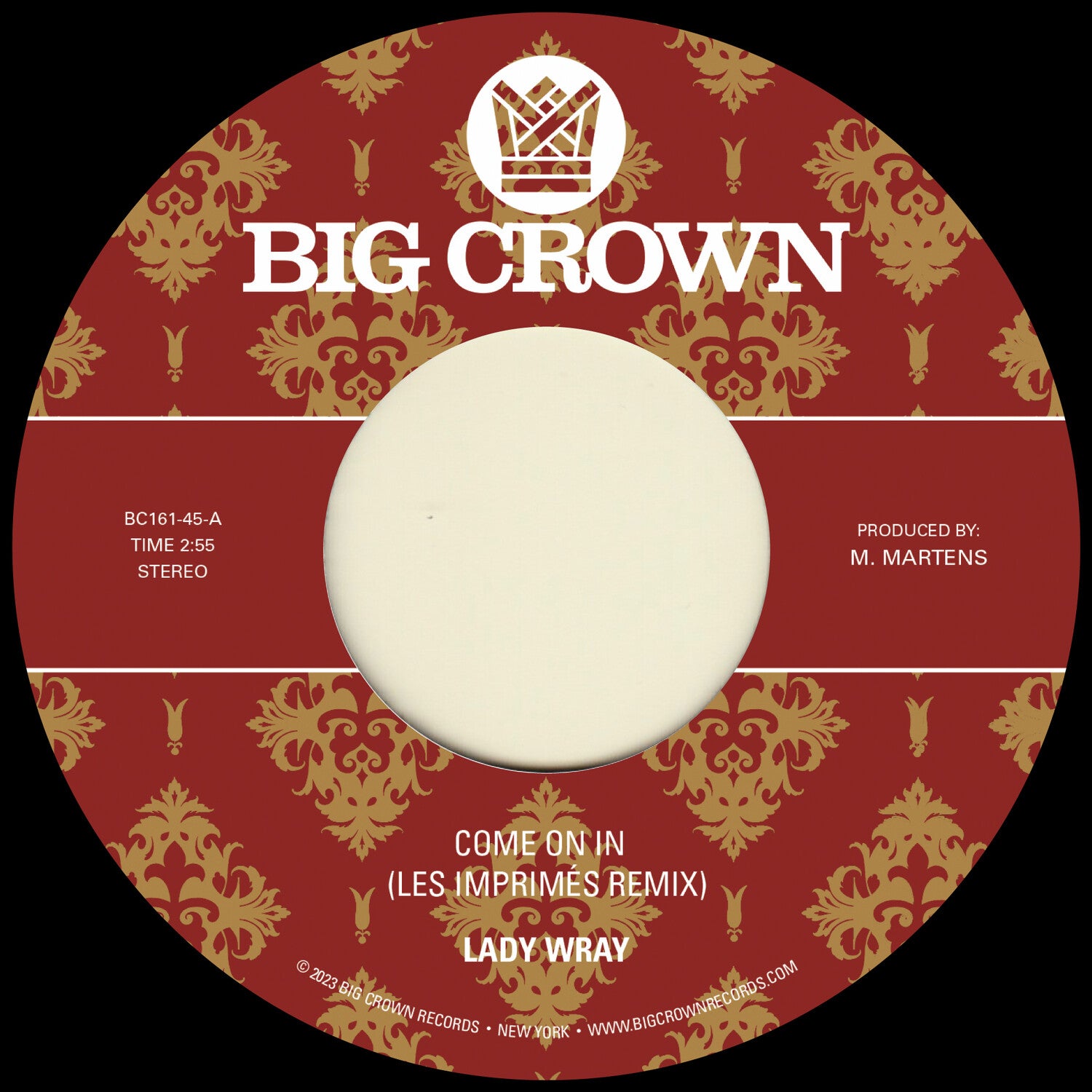 Lady Wray / Les Imprimes / Surprise Chef - Come On In (Les Imprimes Remix) / Under The Sun (Surprise Chef Remix)