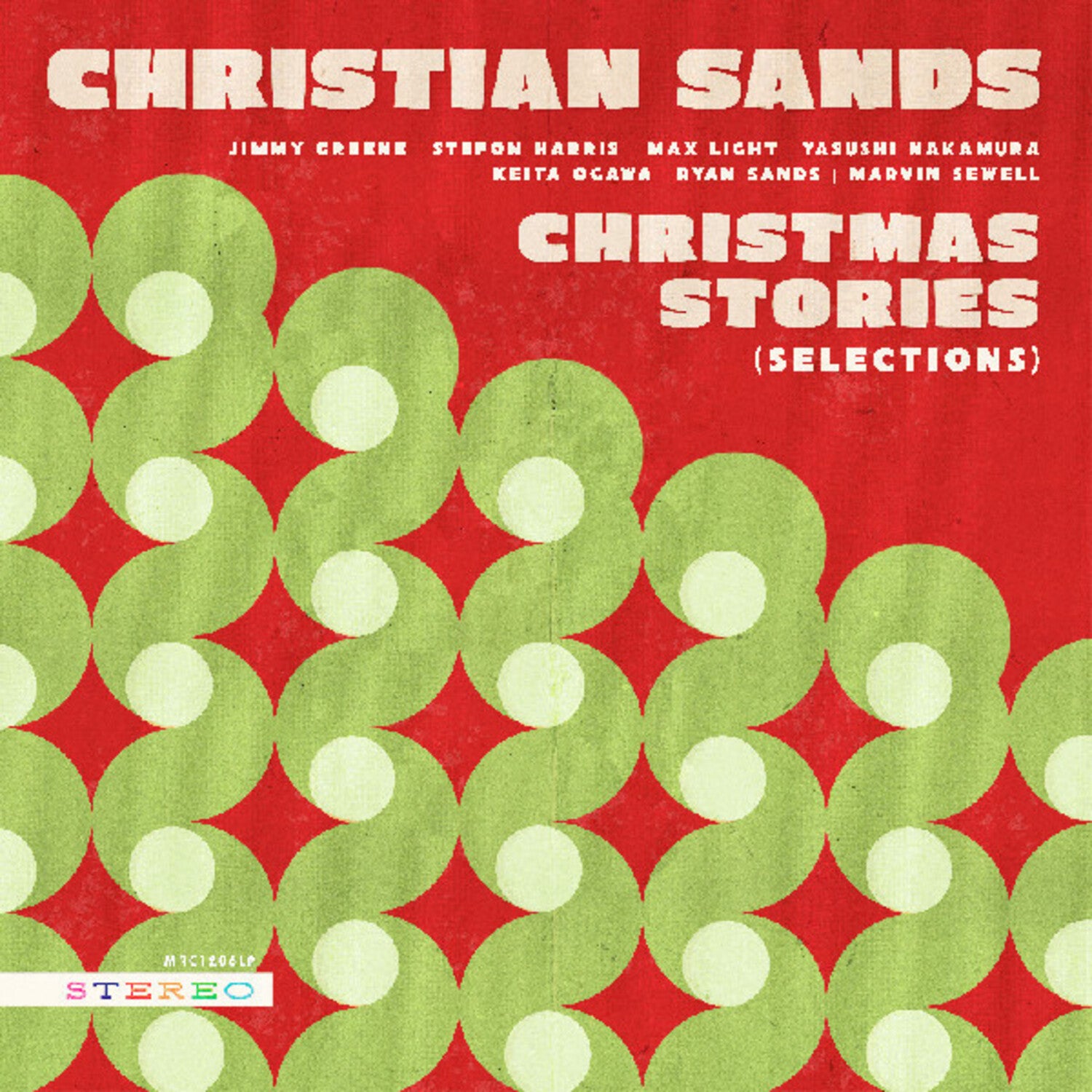 Christian Sands - Christmas Stories (Selections) (Clear Vinyl)