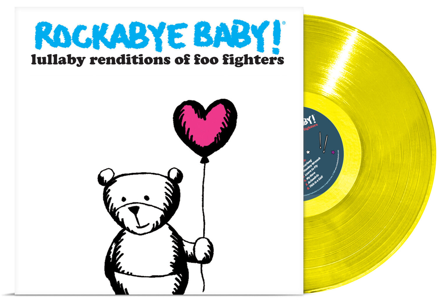 Rockabye Baby! - Lullaby Renditions Of Foo Fighters (Yellow Vinyl)