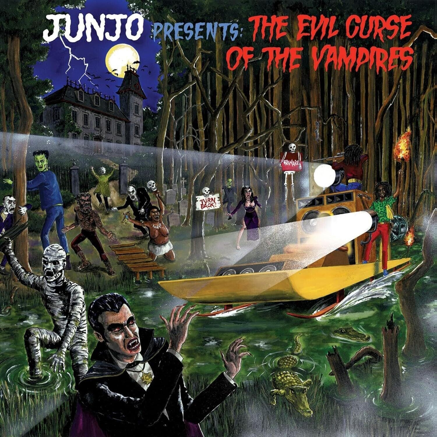 Roots Radics - Junjo Presents: The Evil Curse Of The Vampires 2xLP (Limited Edition)
