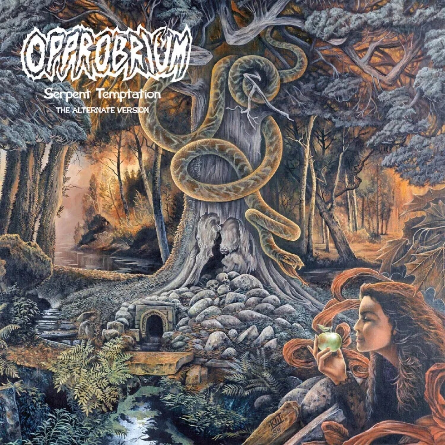 Opprobrium - Serpent Temptation - The Alternate Version 1996 (Silver Vinyl)