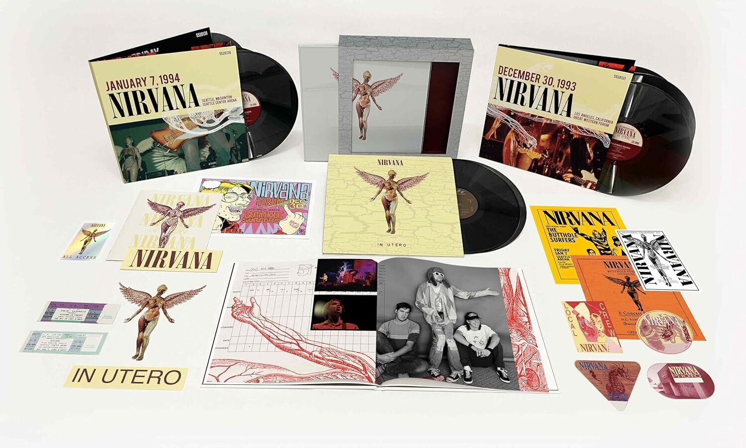 Nirvana - In Utero 8xLP (Anniversary Edition)