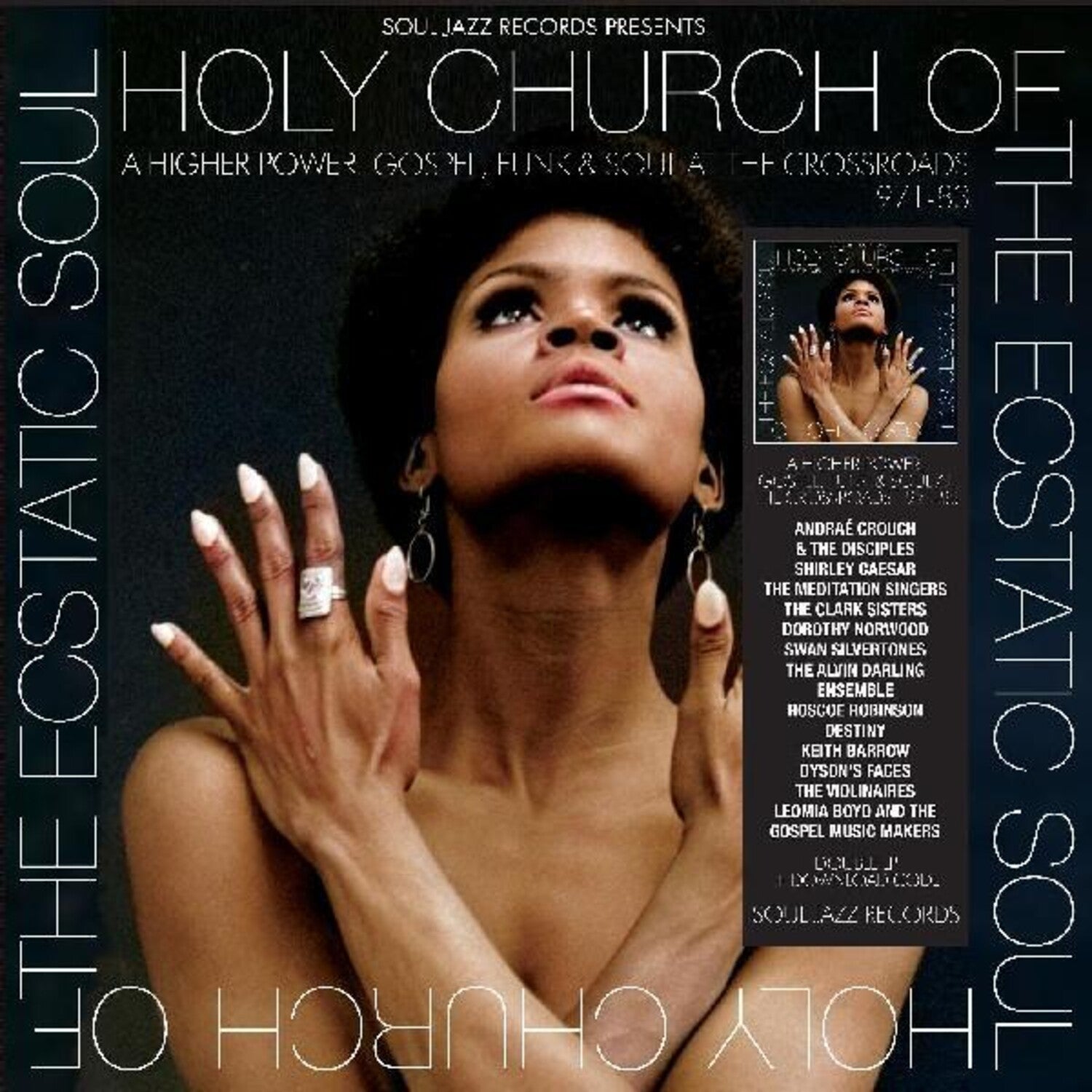Soul Jazz Records Presents - Holy Church Of The Ecstatic Soul - A Higher Power: Gospel Funk & Soul At The Crossroads 1971-83 2xLP