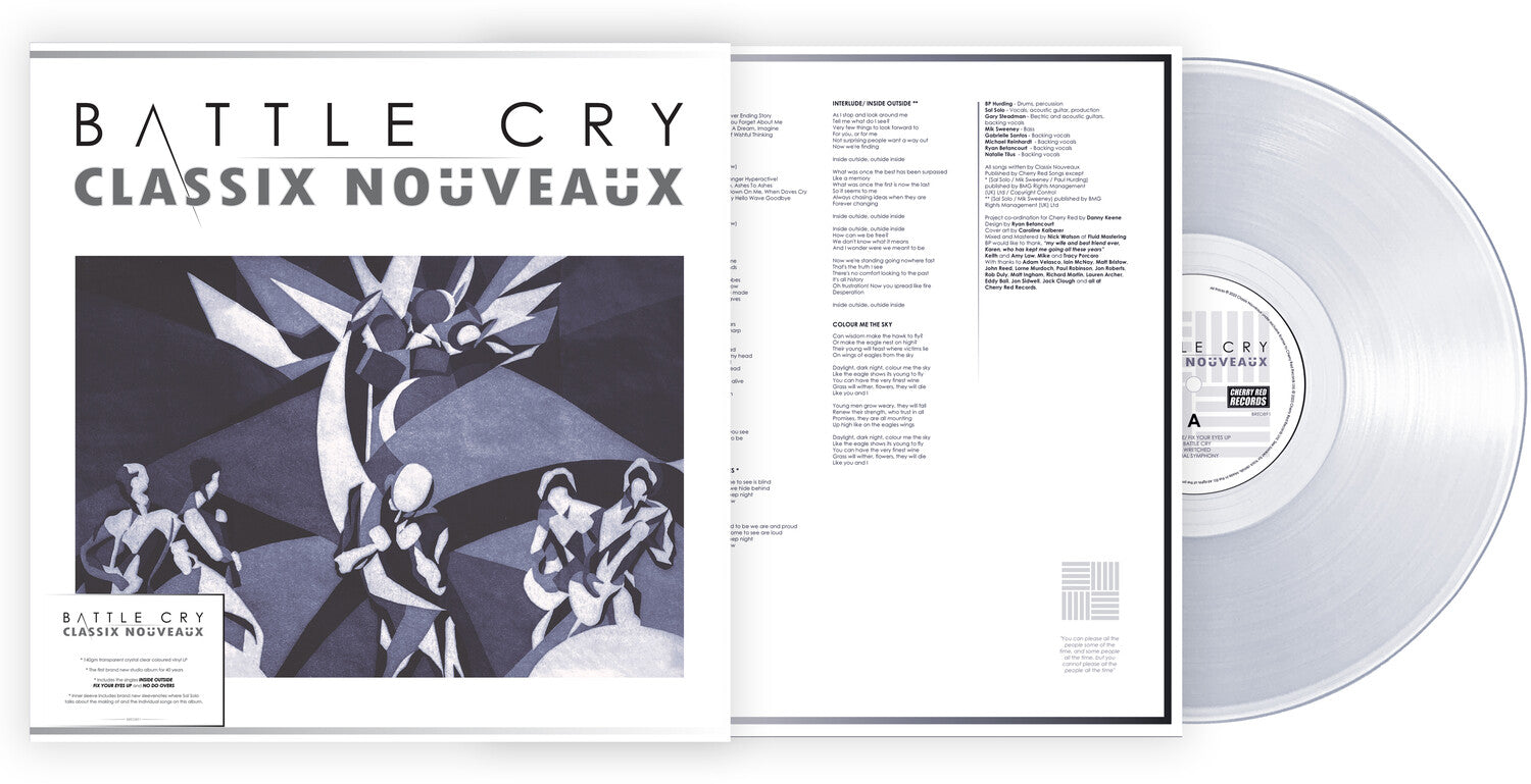 Classix Nouveaux - Battle Cry (Clear Vinyl)