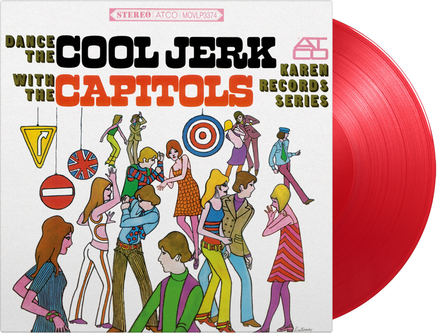 Capitols - Dance The Cool Jerk - Limited 180 (Red Vinyl)