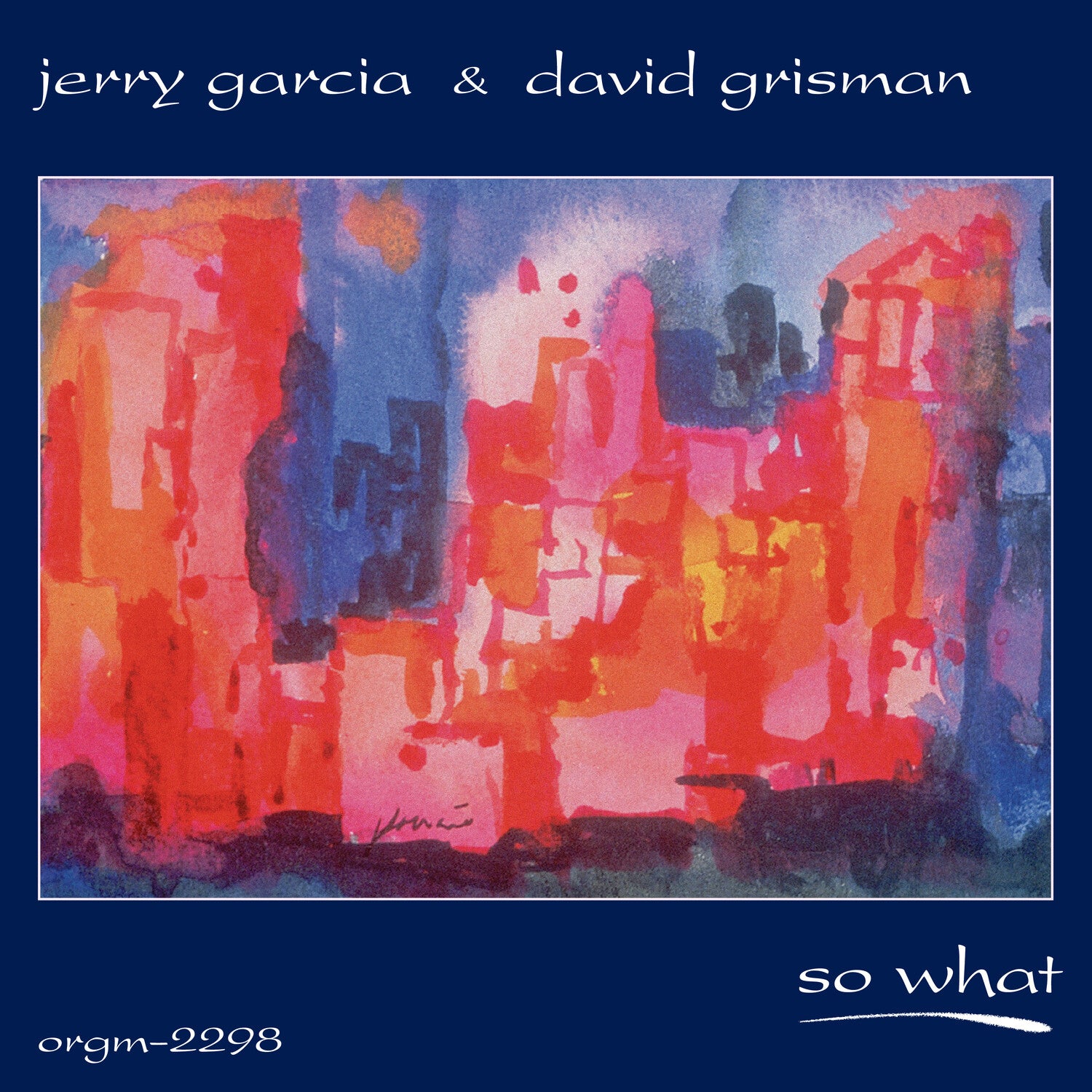 Jerry Garcia / David Grisman - So What 2xLP