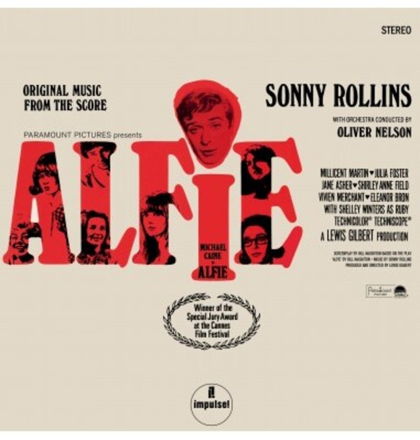 Sonny Rollins - Alfie (Original Soundtrack) - Limited — vinyl LP album cover