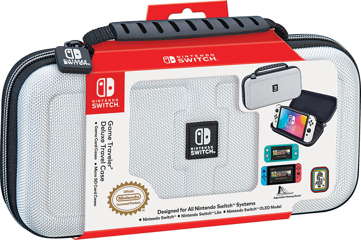 Switch Accessory: Case - RDS Game Traveler Deluxe - : Officially Licensed by Nintendo