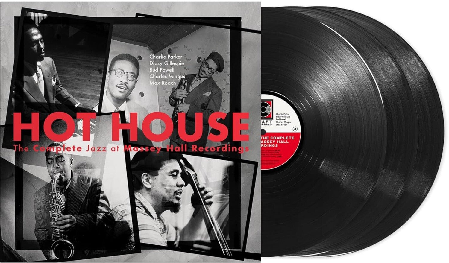 Various Artists - Hot House: The Complete Jazz At Massey Hall Recordings 3xLP
