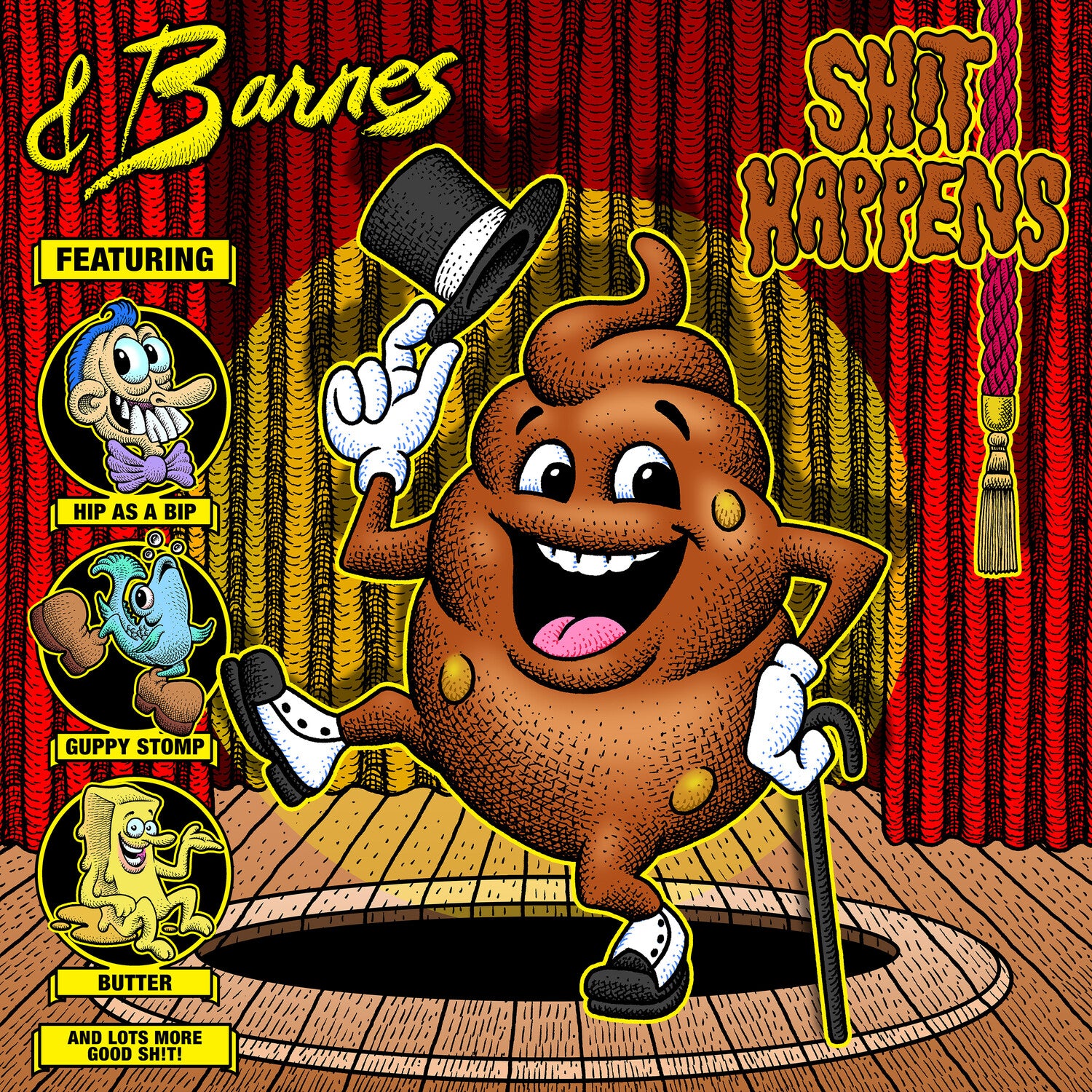 & Barnes - Sh!t Happens (Brown Vinyl)
