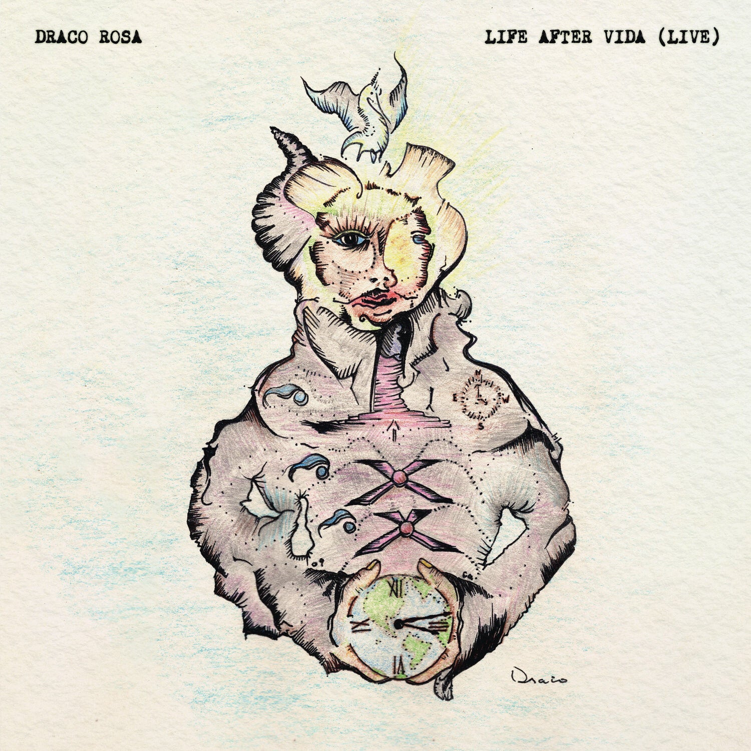 Draco Rosa - Life After Vida (Live) 2xLP (Clear Vinyl)
