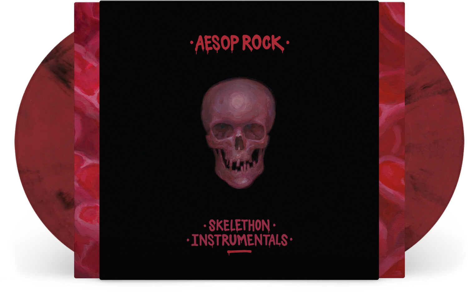 Aesop Rock - Skelethon (instrumental Version) Maroon/black 2xLP (Maroon Vinyl)