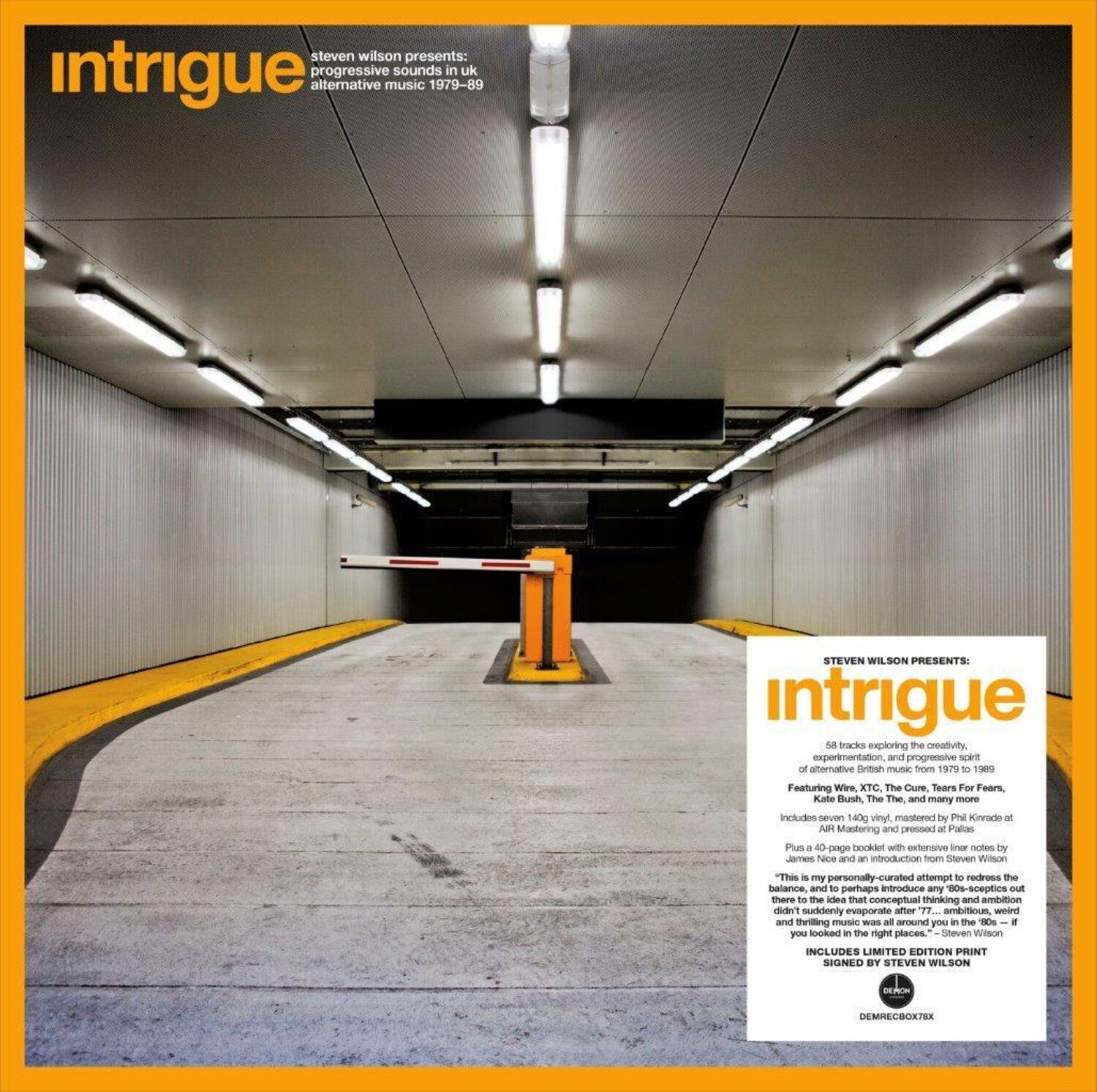 Various Artists - Intrigue-Progressive Sounds In UK Alternative - 140-Gram Autographed Boxset 7xLP