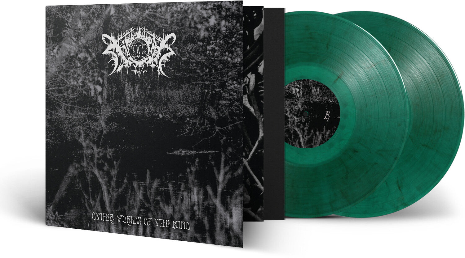 Xasthur - Other Worlds Of The Mind - Green-Black Marble 2xLP (Green Vinyl)