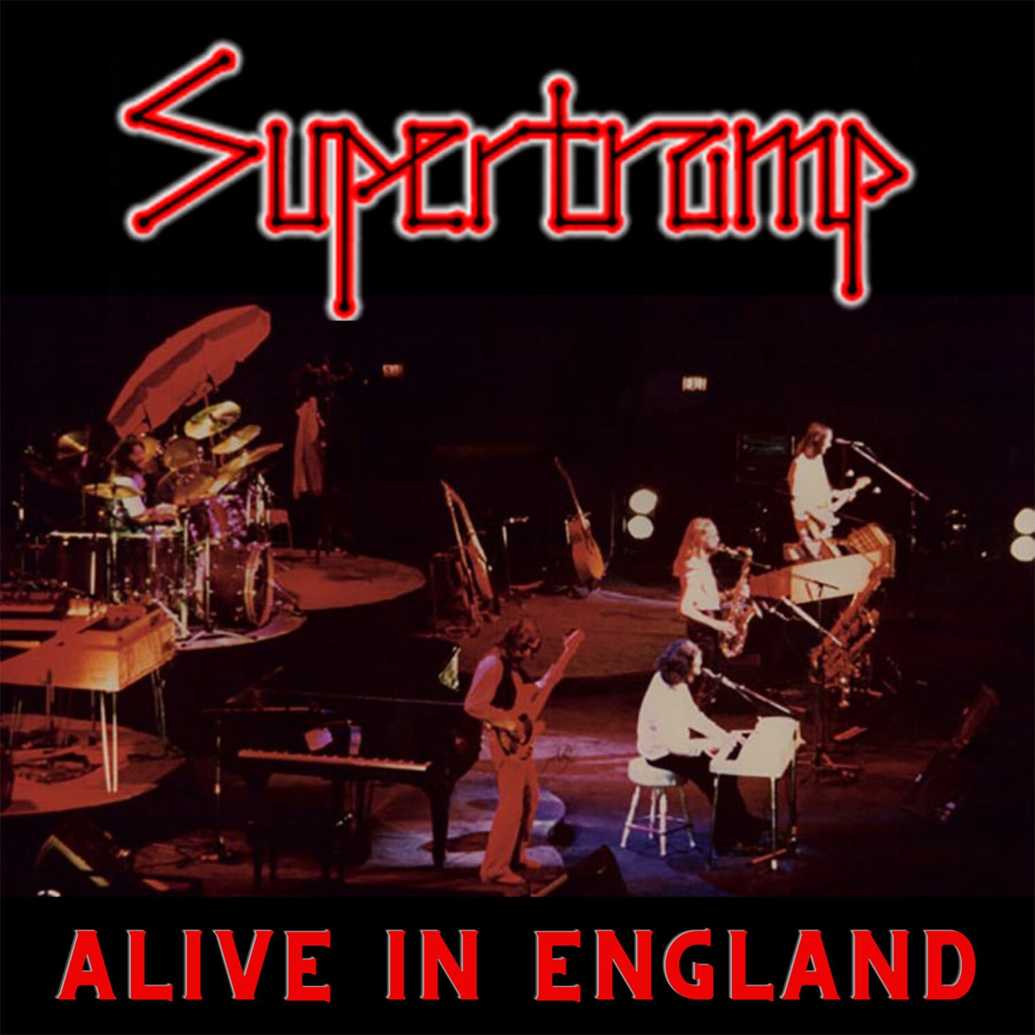 Supertramp - Alive in England 2xLP (Red Vinyl)