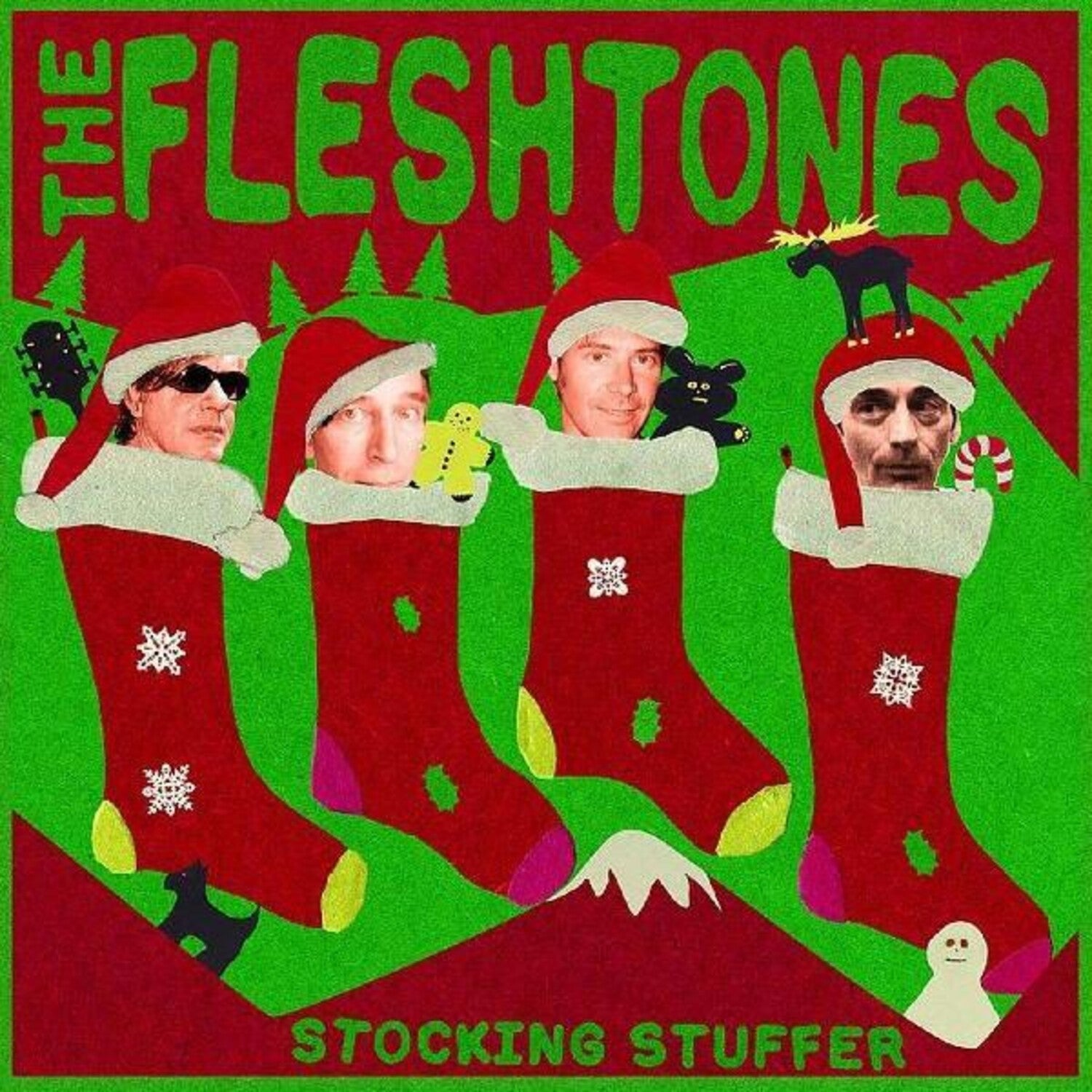 Fleshtones - Stocking Stuffer (RSDBF) (Green Vinyl)