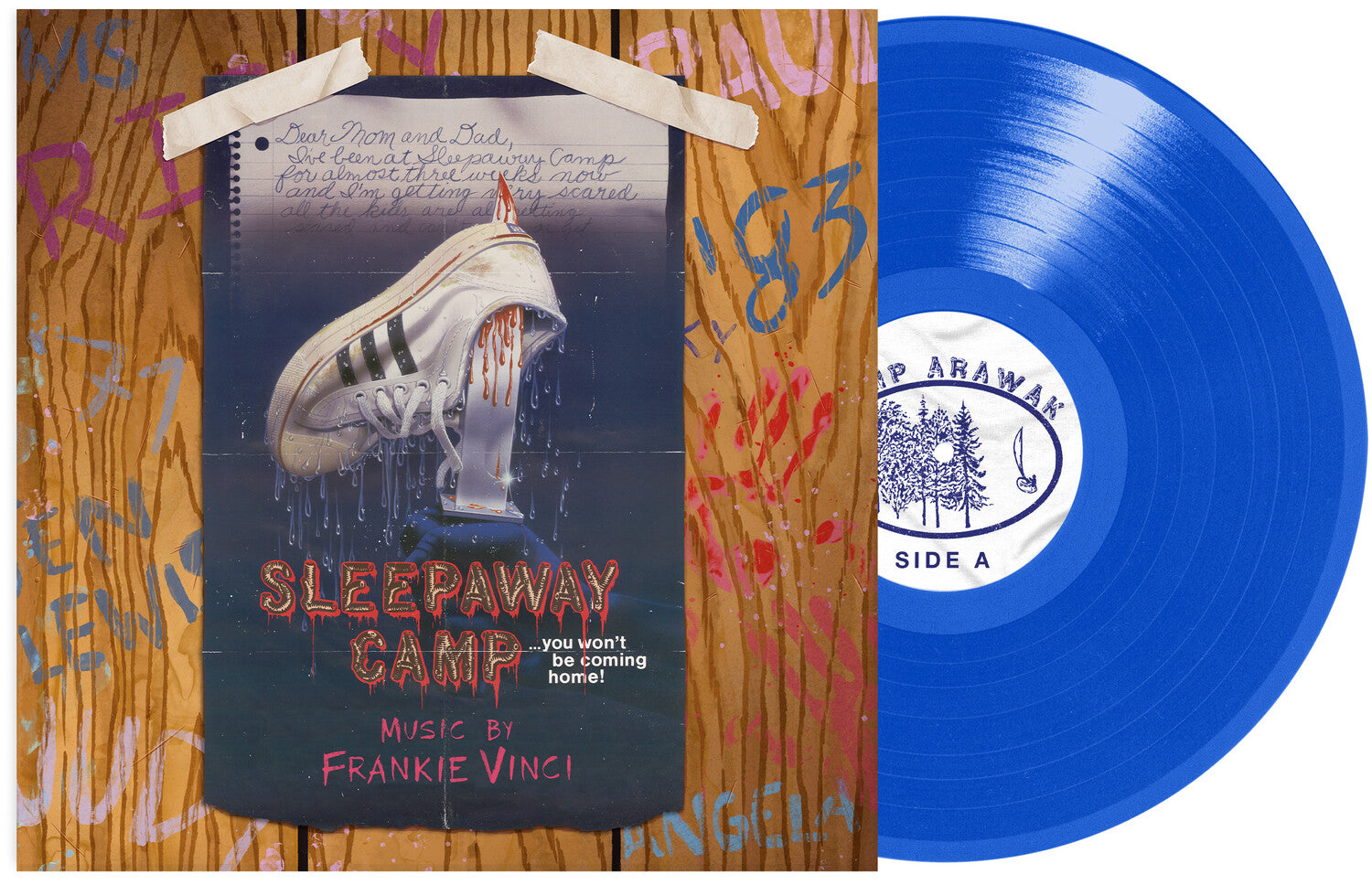 Frankie Vinci - Sleepaway Camp - (Original Soundtrack) (Blue Vinyl)