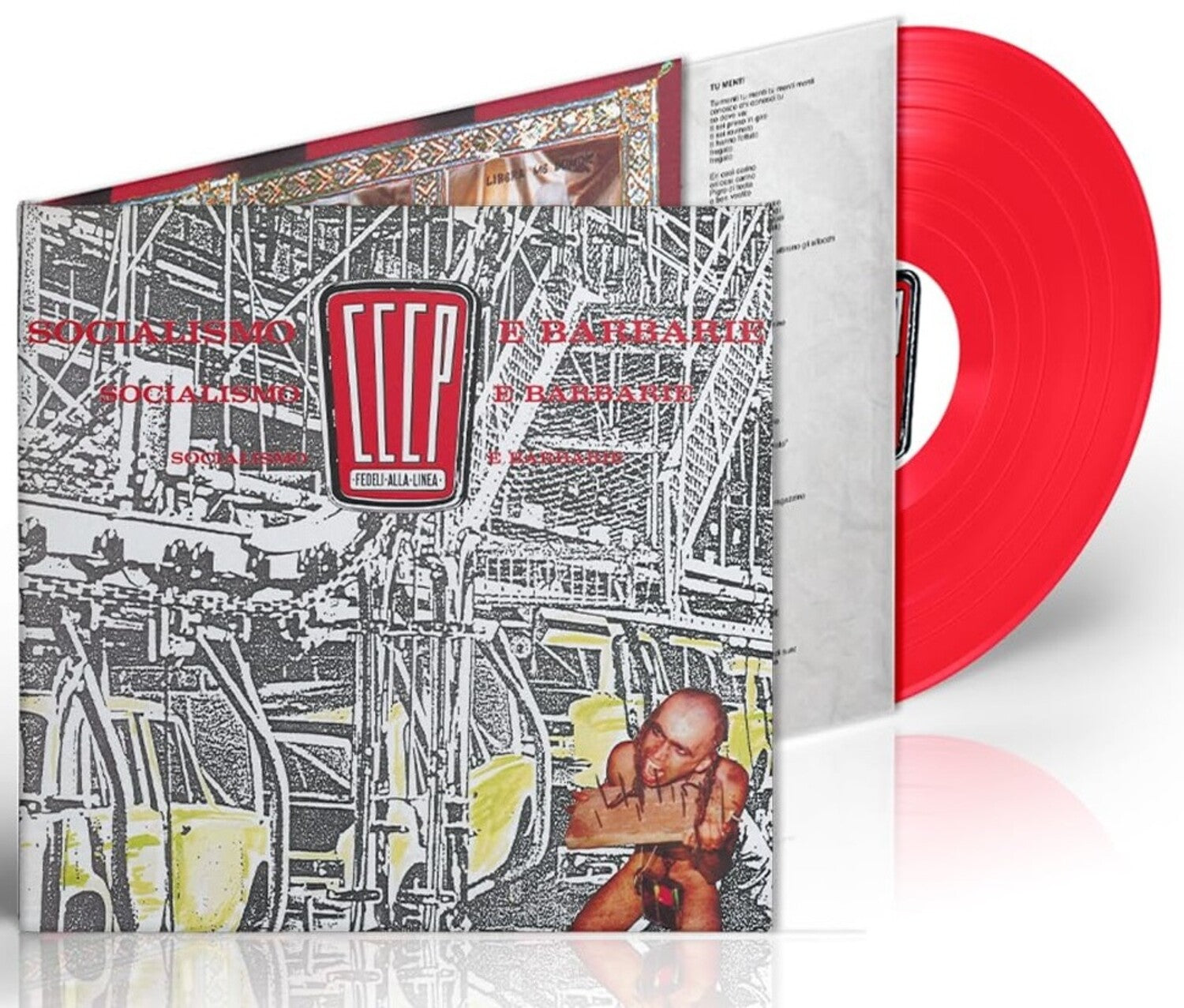 CCCP - Fedeli Alla Linea - Socialismo E Barbarie (Red Vinyl)