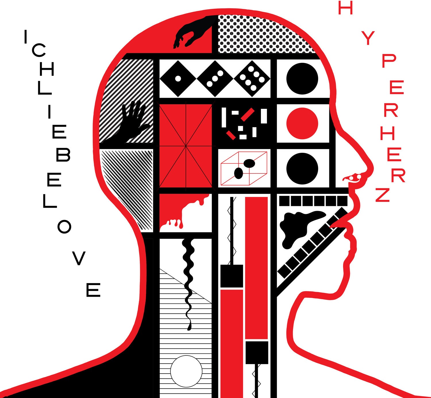 Ichliebelove - Hyperherz (White Vinyl)