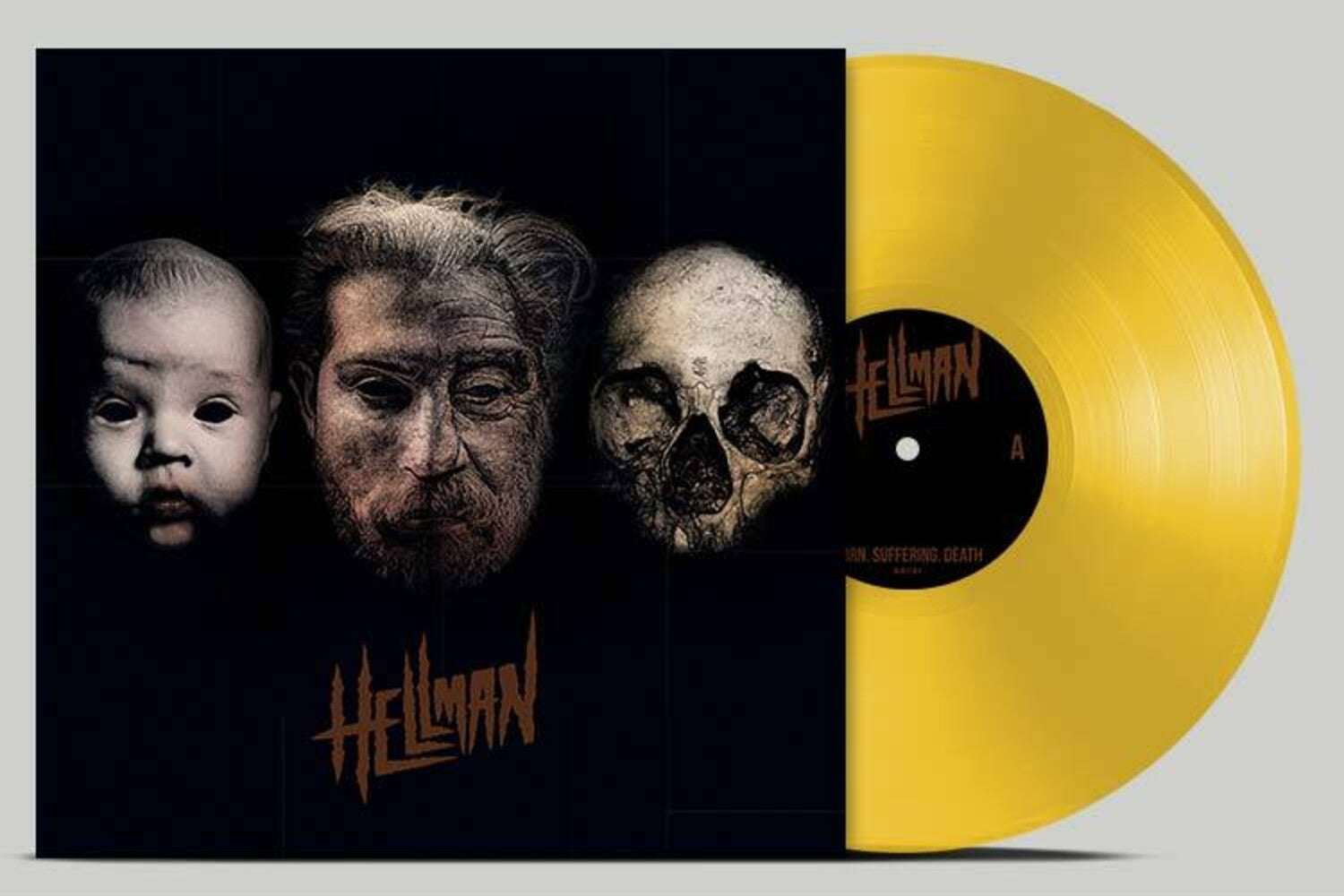 Hellman - Born, Suffering, Death (Clear Vinyl)