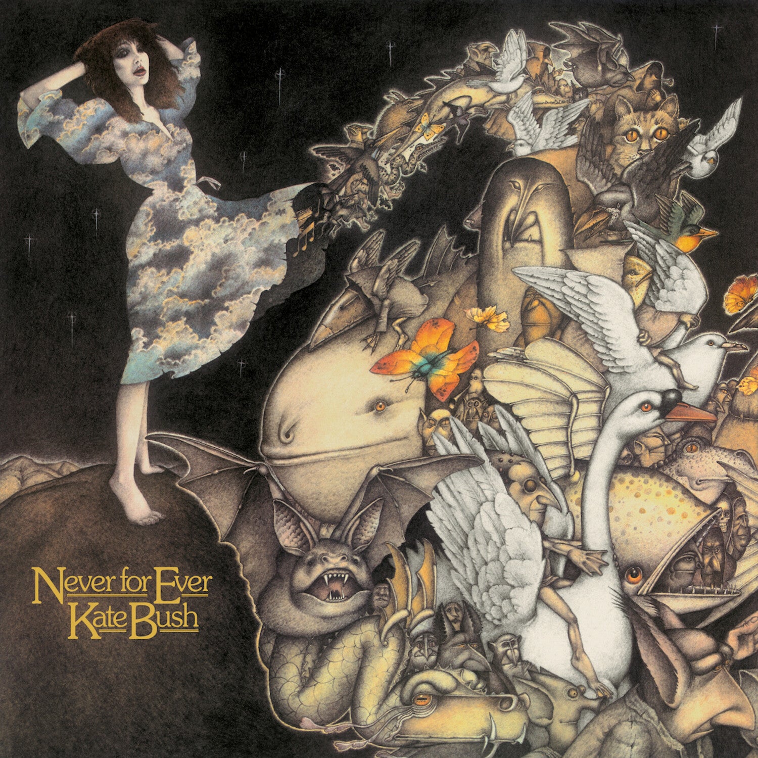 Kate Bush - Never For Ever - 2018 Remaster Fish People Edition - 180g Black Vinyl (Remastered)
