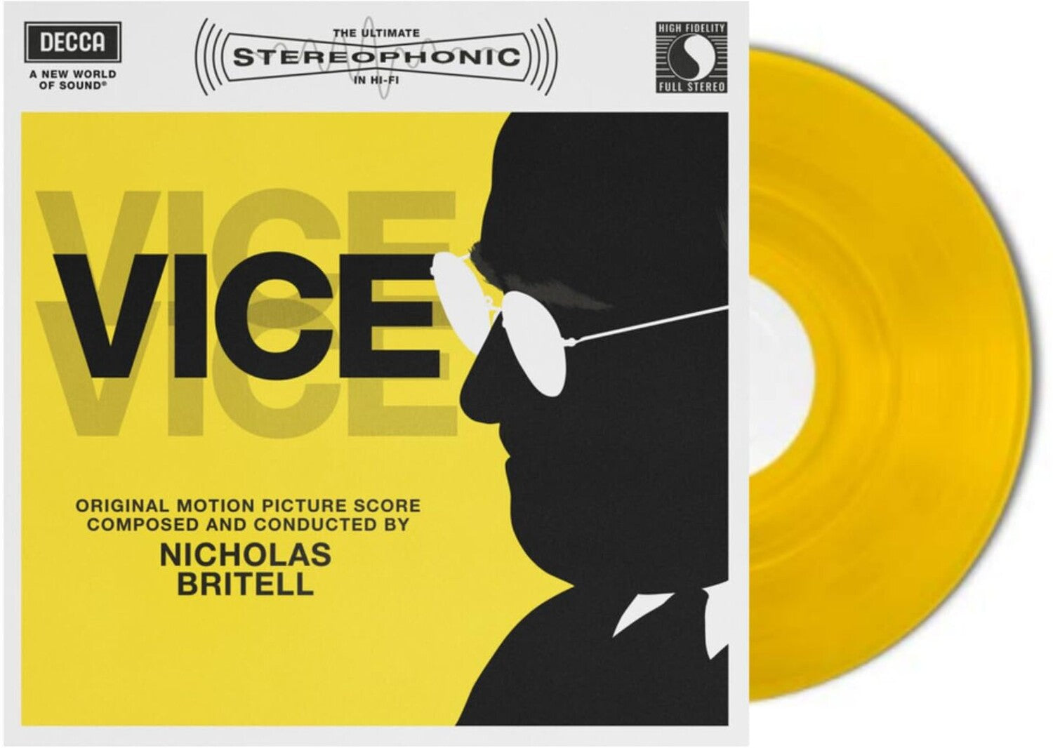 Nicholas Britell - Vice - Ost 2xLP (Yellow Vinyl)