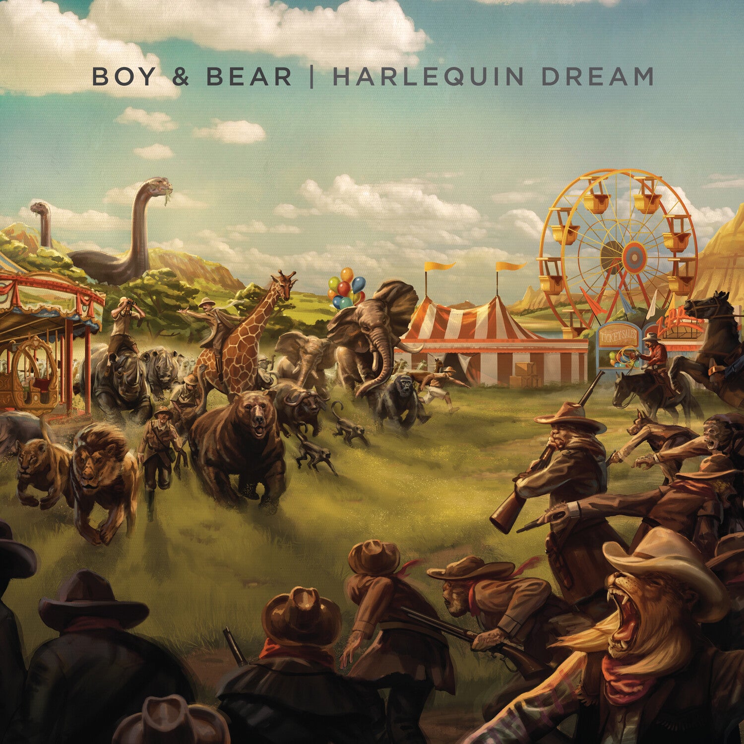 Boy & Bear - Harlequin Dream (Blue Vinyl)