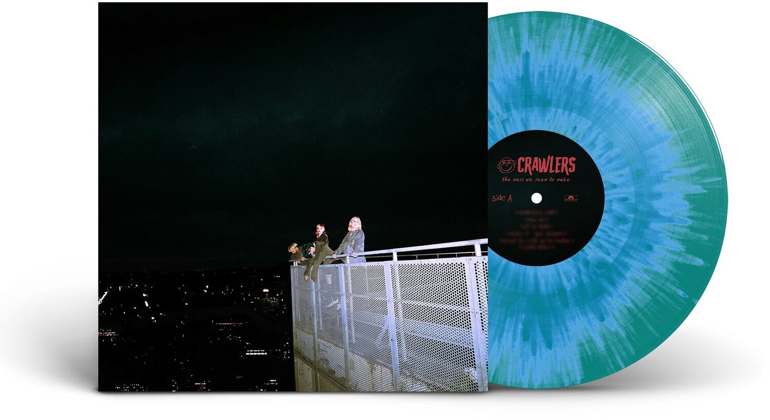 Crawlers - The Mess We Seem To Make (Blue Vinyl)