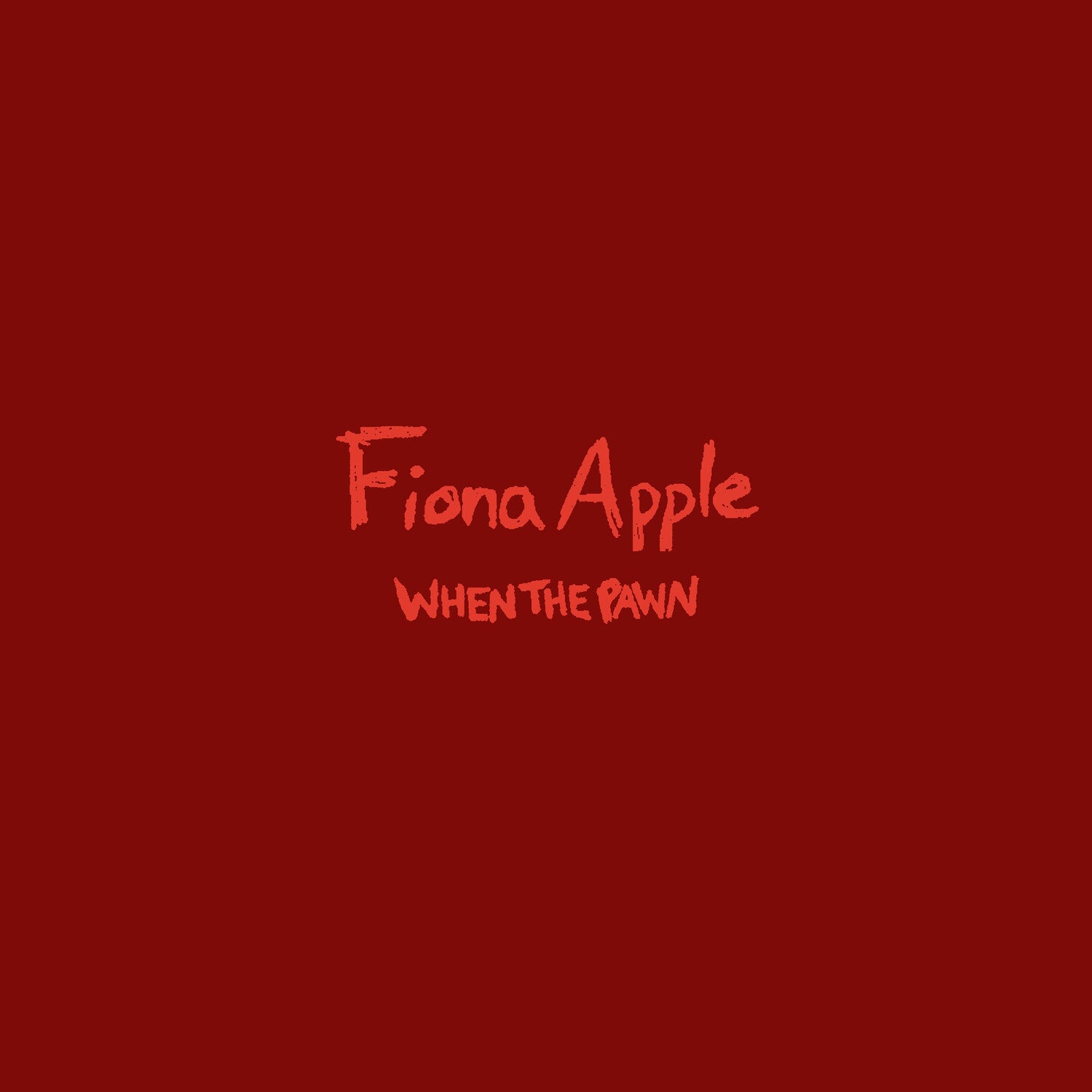 Fiona Apple - When the Pawn