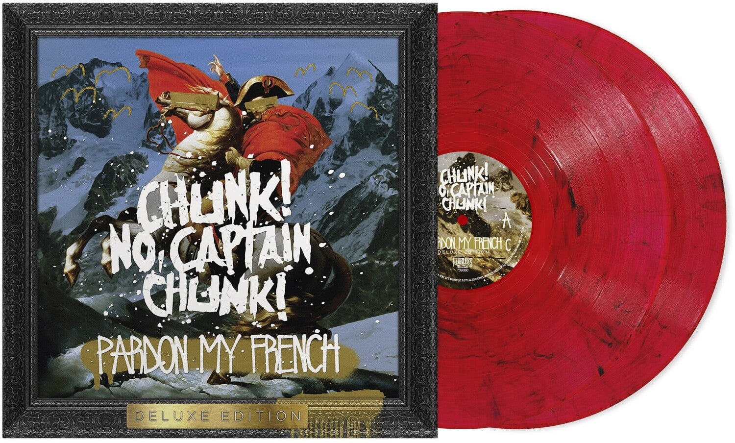 Chunk! No, Captain Chunk! - Pardon My French 2xLP (Red Vinyl)