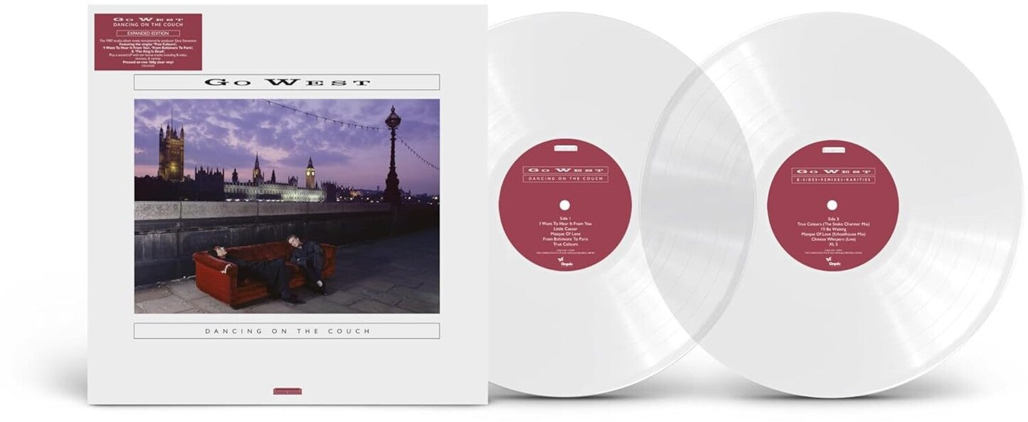 Go West - Dancing on the Couch 2xLP (Clear Vinyl)