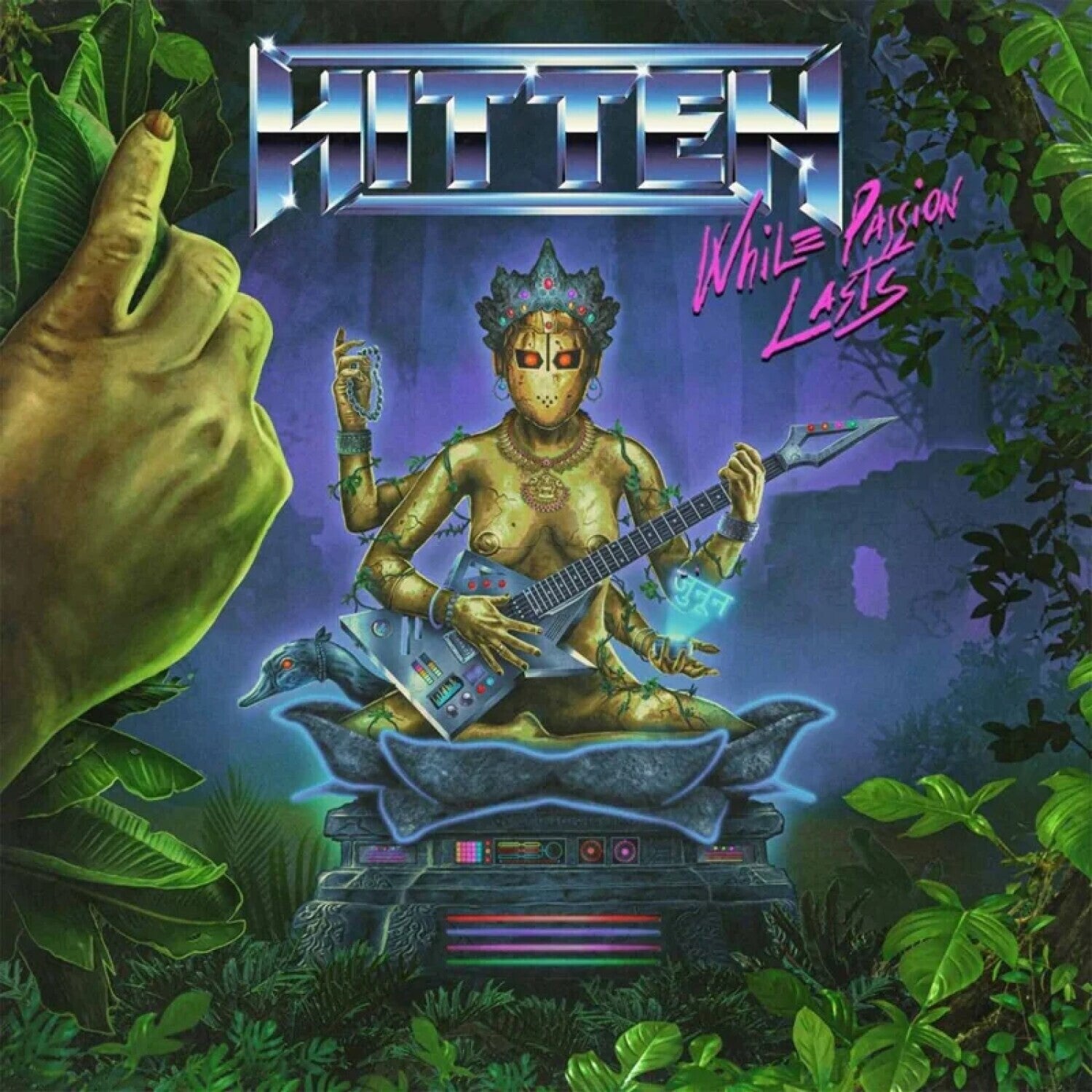 Hitten - While Passion Lasts - Blue Jay (Blue Vinyl)