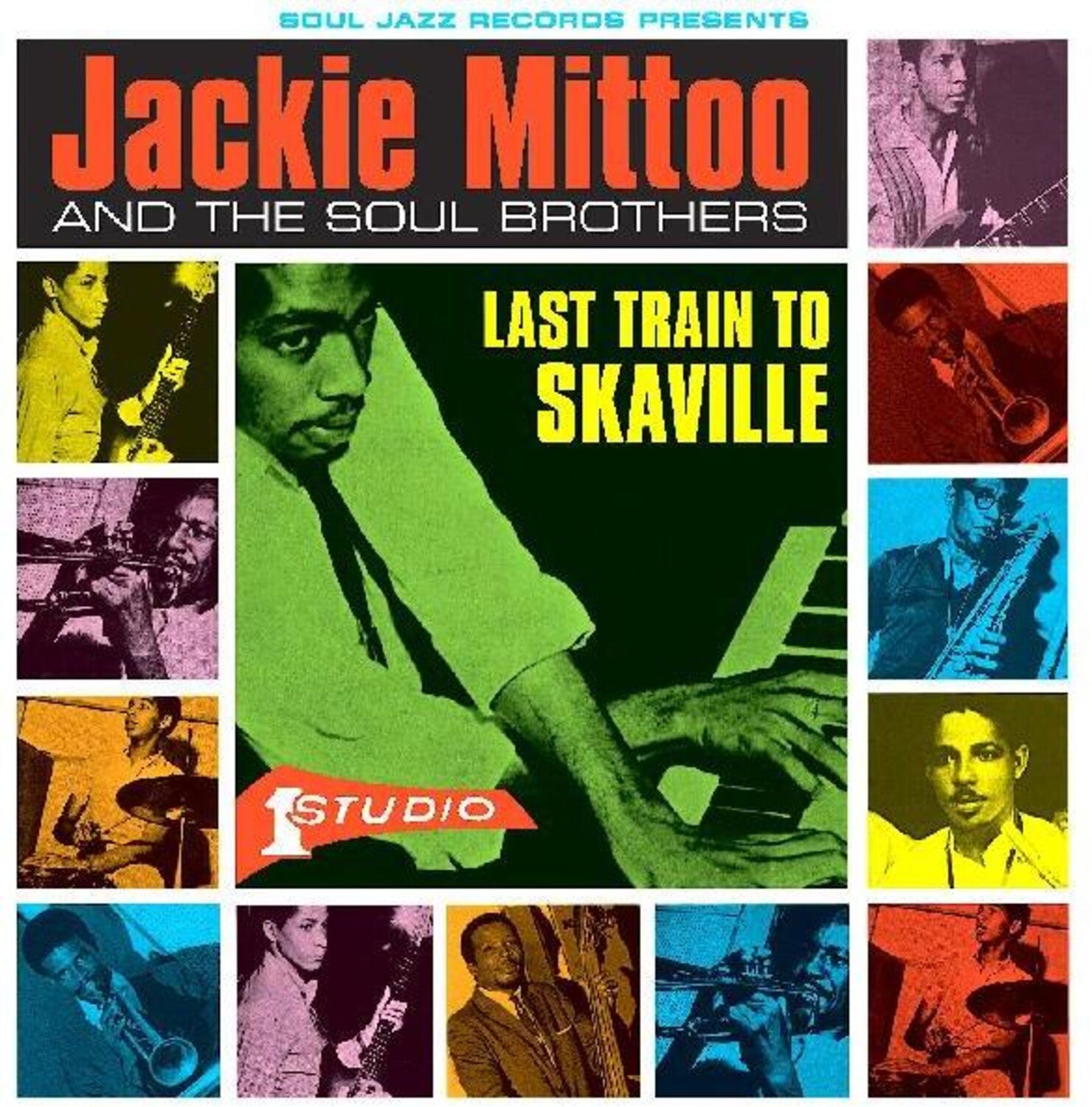 Jackie Mittoo & Soul Brothers - Last Train To Skaville 2xLP (Clear Vinyl)
