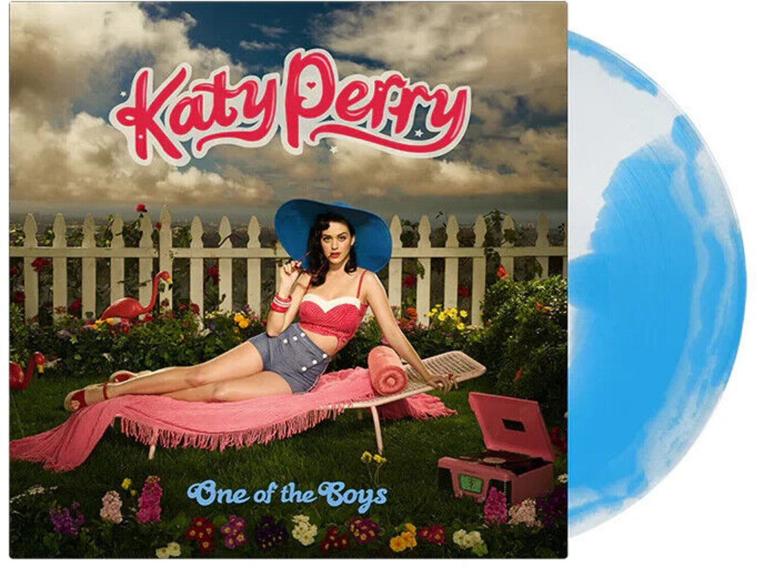 Katy Perry - One of the Boys - Limited Cloudy Blue Sky Vinyl w/7-inch 2xLP (Blue Vinyl)