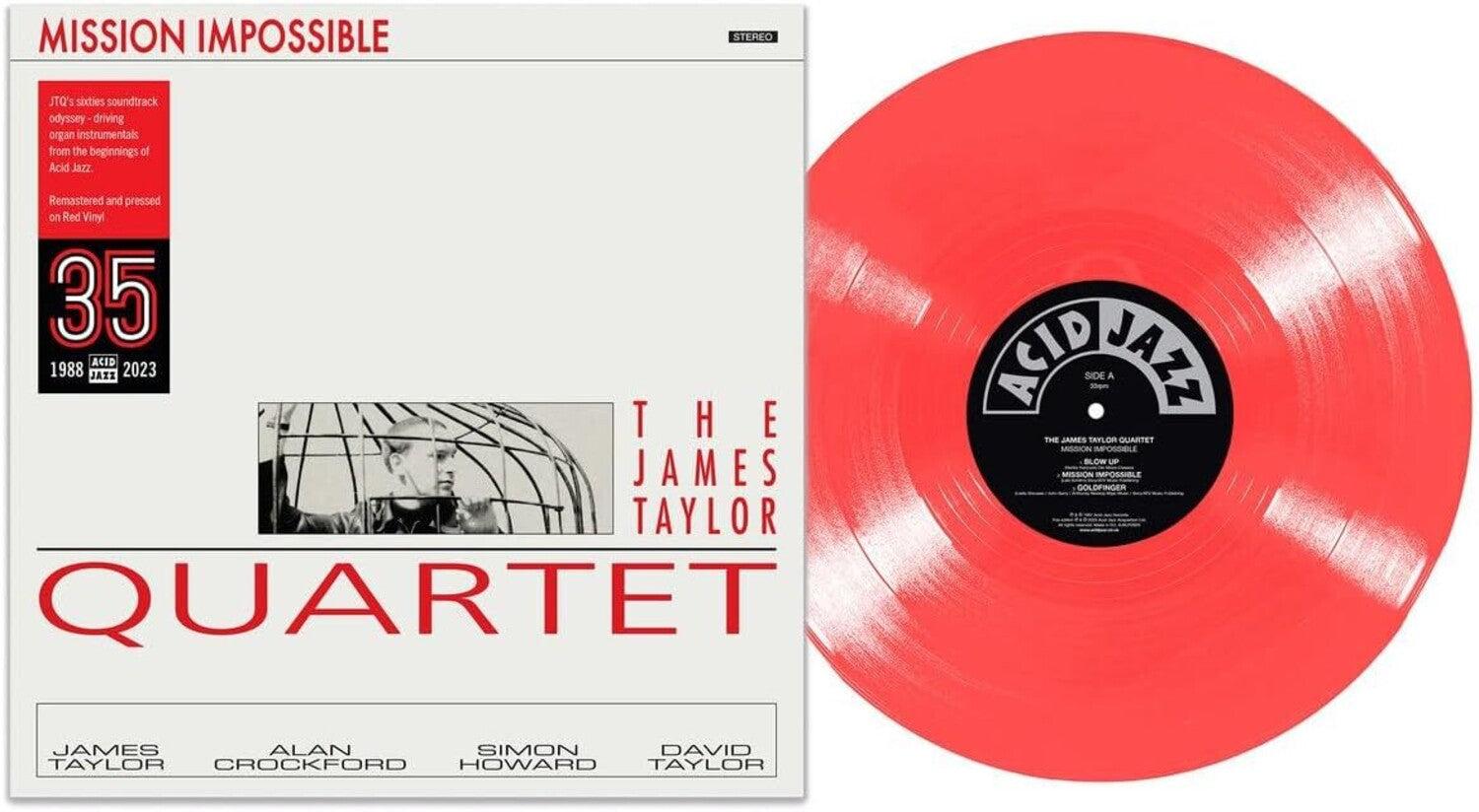 James Taylor - Mission Impossible (Red Vinyl)