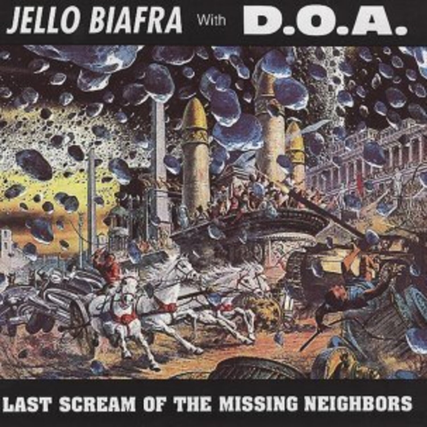 Jello Biafra / Doa - Last Scream Of The Missing Neighbors (Yellow Vinyl)