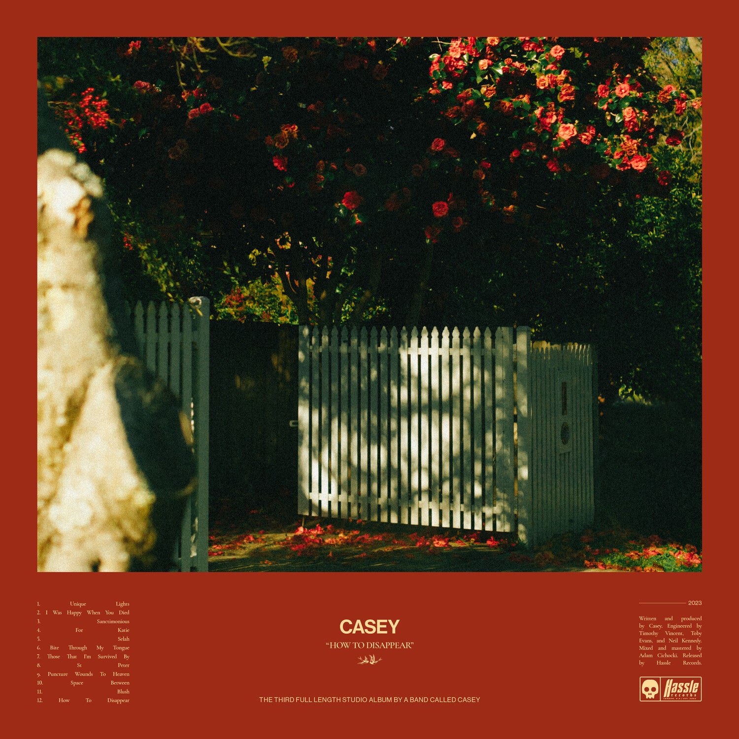 Casey - How To Disappear (Clear Vinyl)