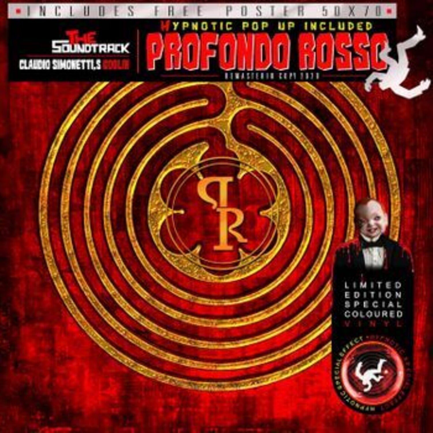 Claudio Simonetti / Goblin - Profondo Rosso (Original Soundtrack) - Limited 'Hypnotic Pop-Up' Vinyl (Limited Edition)