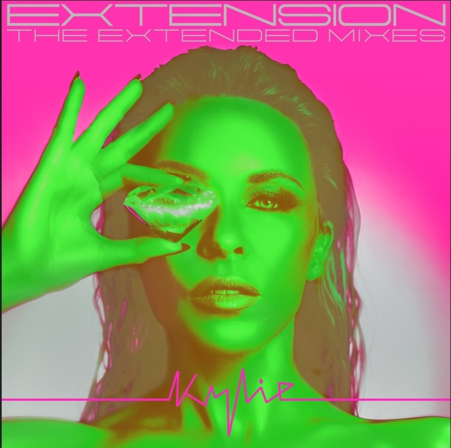 Kylie Minogue - Extension (The Extended Mixes) 2xLP (Clear Vinyl)