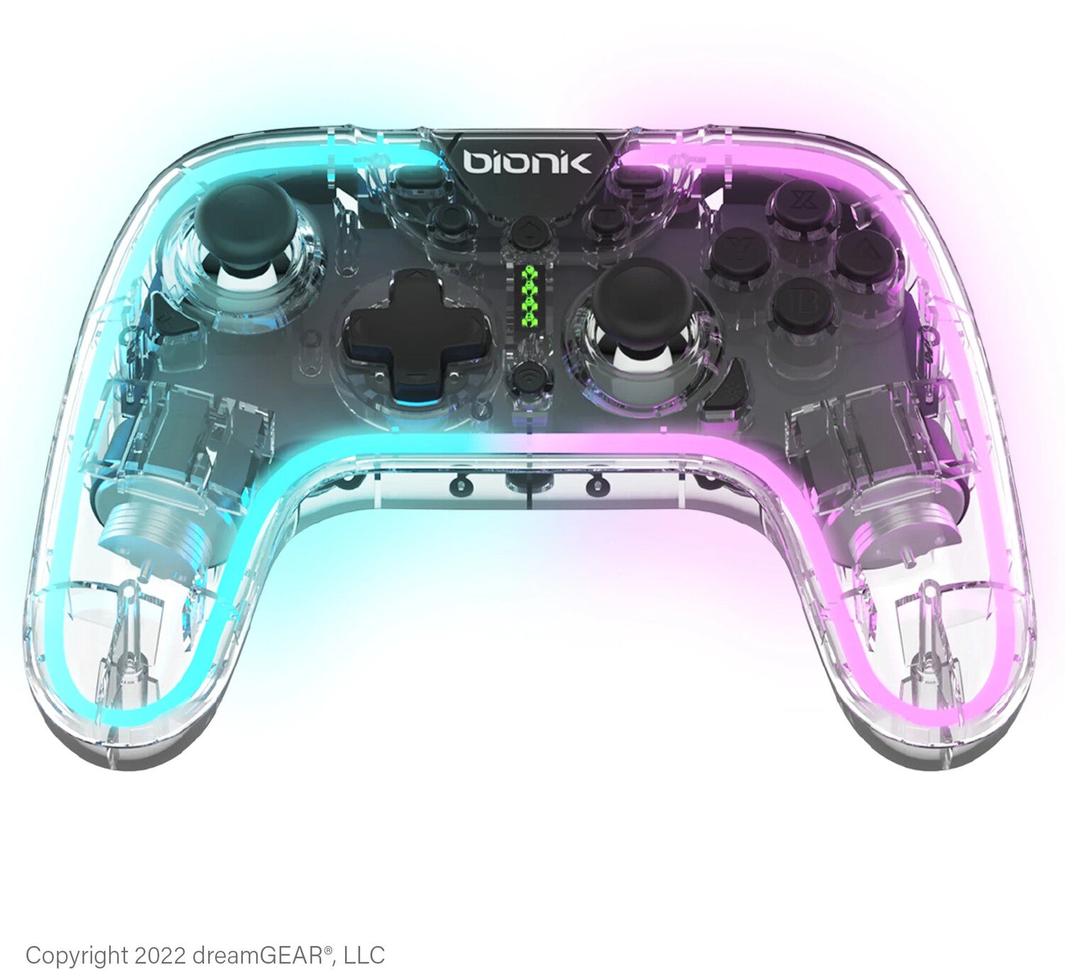 Switch Accessory: Wireless Controller - BIONIK NeonGlow RGB Controller