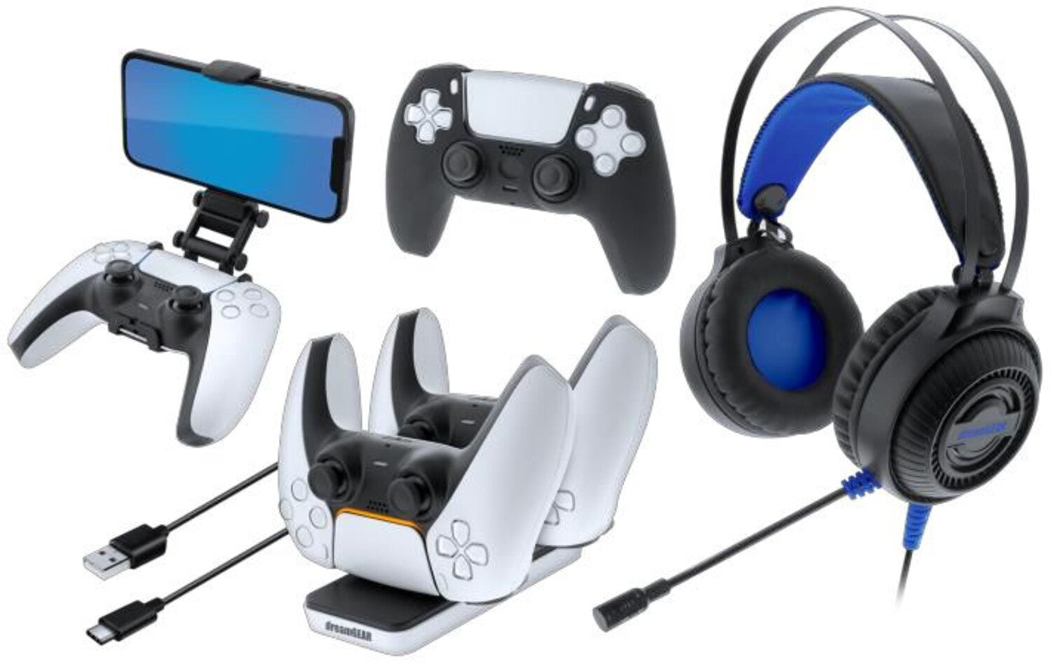 PlayStation 5 Accessory: DreamGear Gamer's Kit (5 in 1)