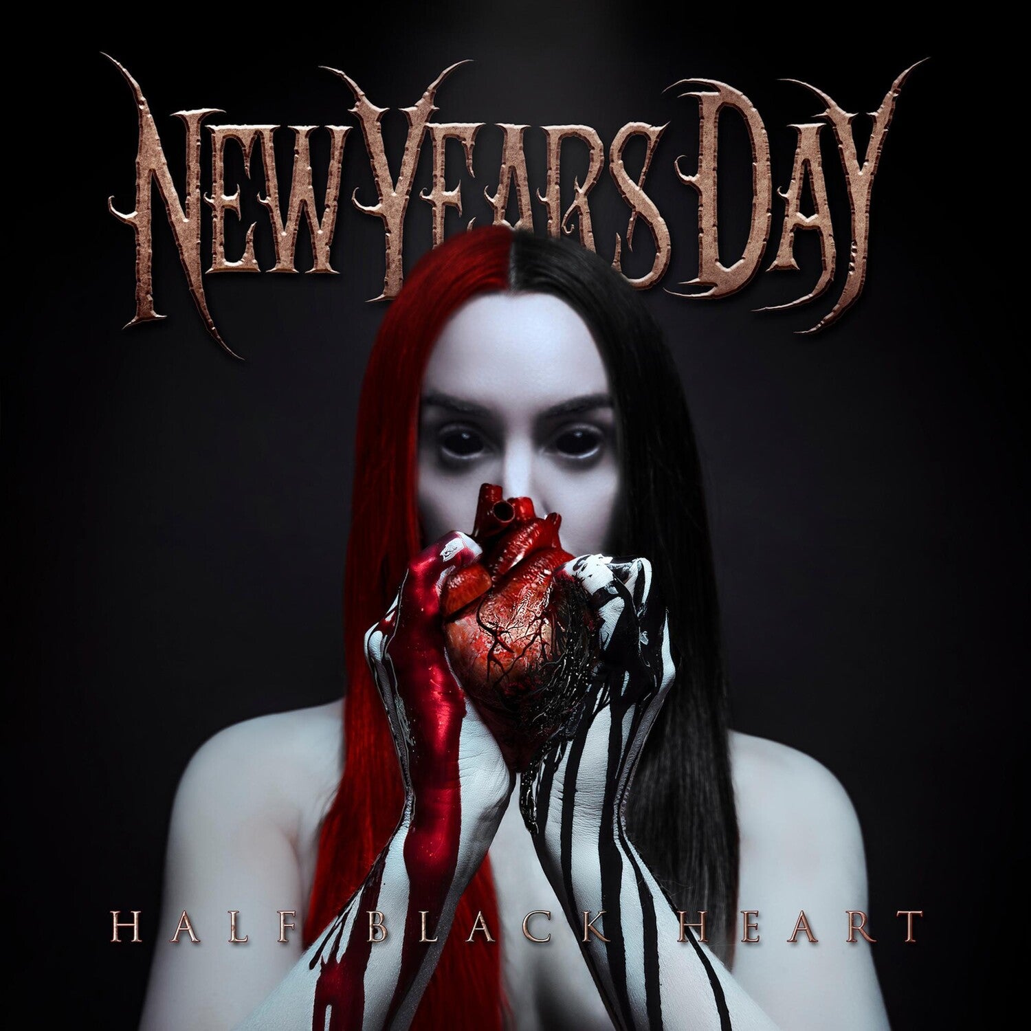 New Years Day - Half Black Heart (Silver Vinyl)