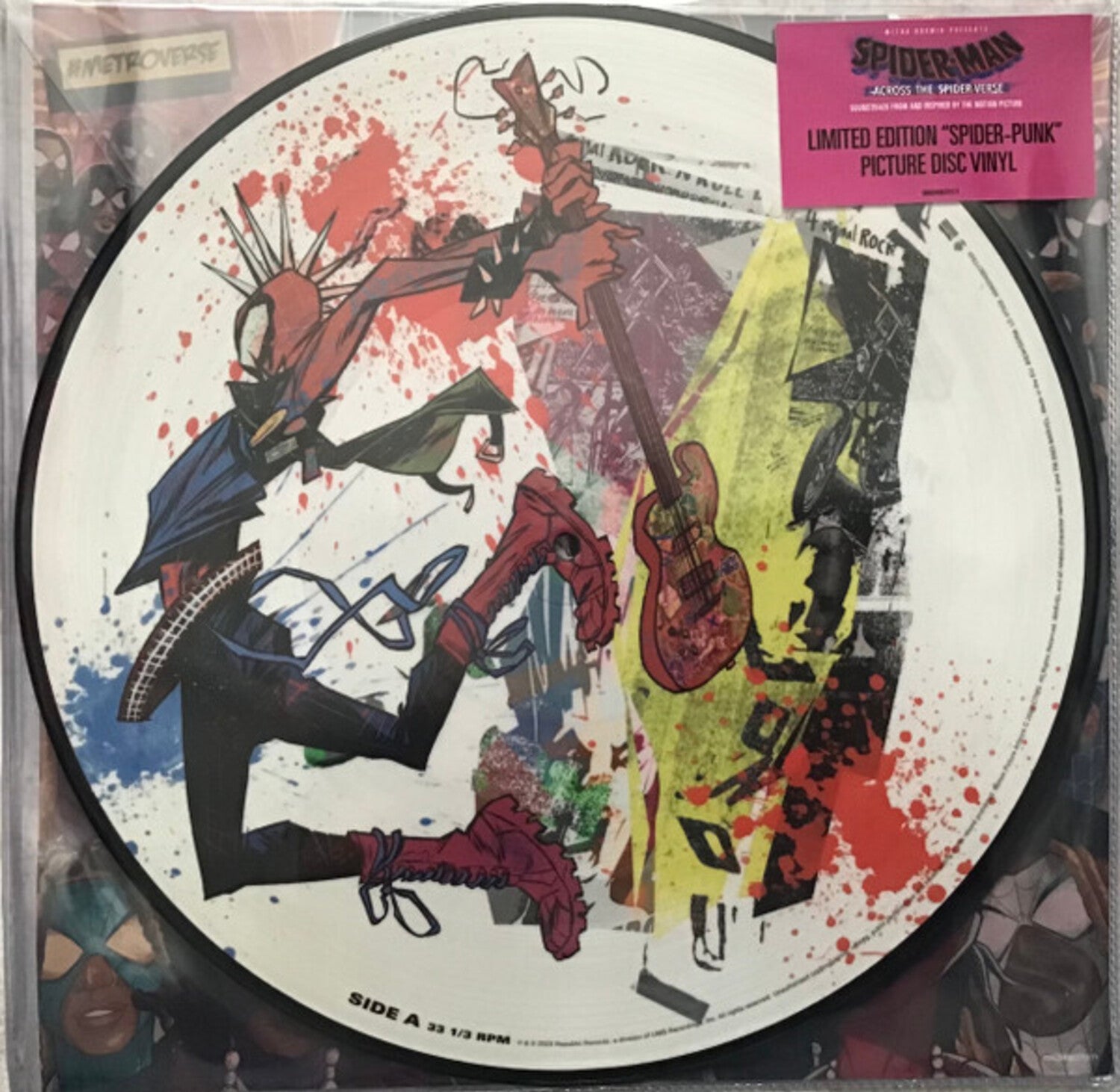 Spider-Man: Across the Spider-Verse - O.S.T. - Spider-Man: Across The Spider-Verse (Soundtrack From And Inspired By The Motion Picture) - Ltd Picture Disc 2xLP (Limited Edition)