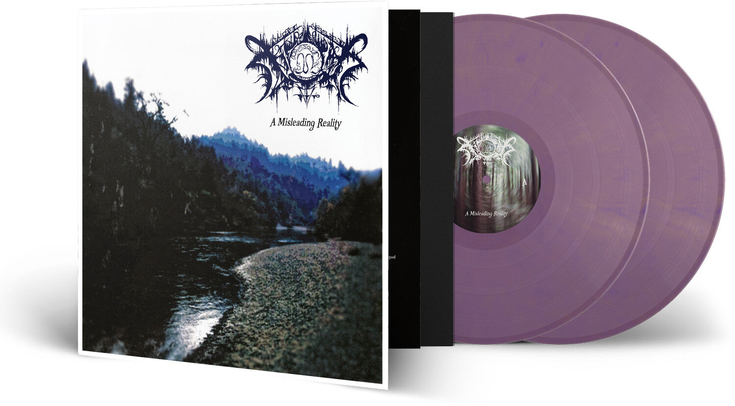 Xasthur - A Misleading Reality - Gold/Purple Marble 2xLP (Gold Vinyl)