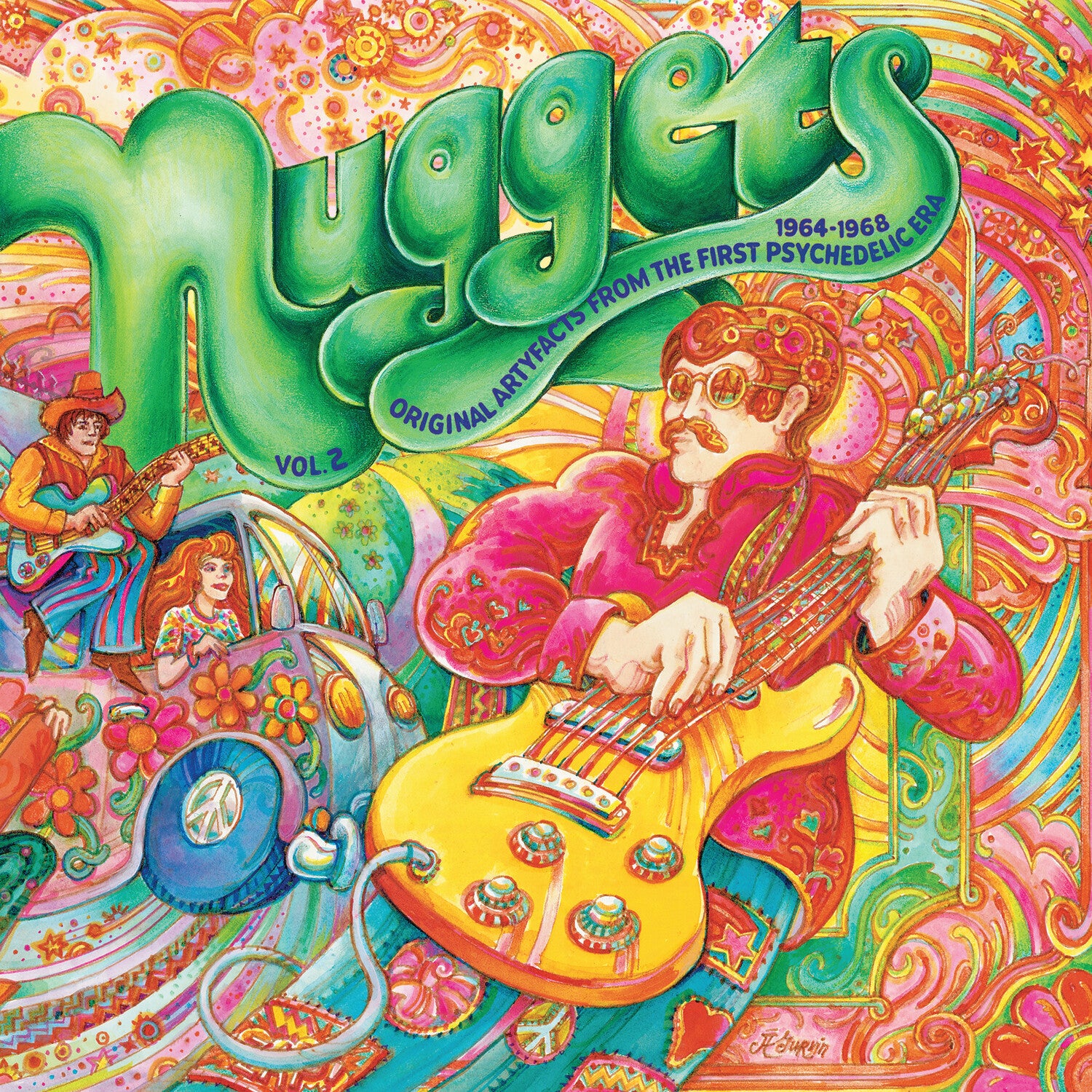 Nuggets: Original Artyfacts From The First Psychedelic Era (1965-1968) Vol. 2 2xLP