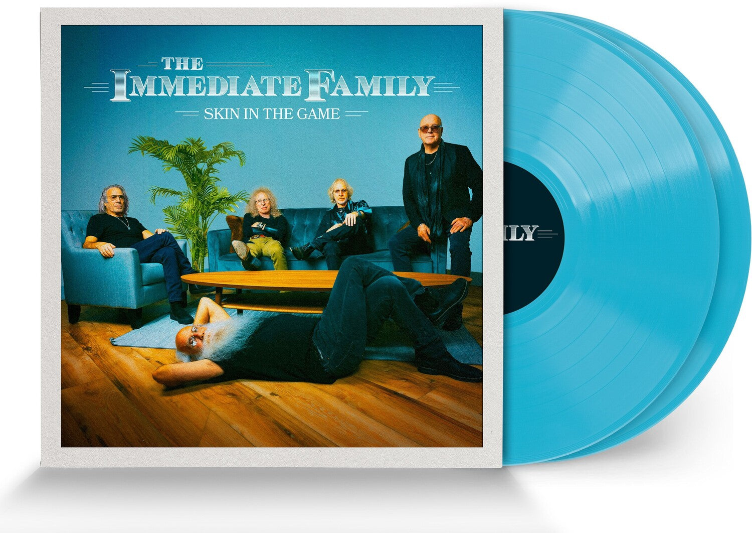 Immediate Family - Skin In The Game (Blue Vinyl)