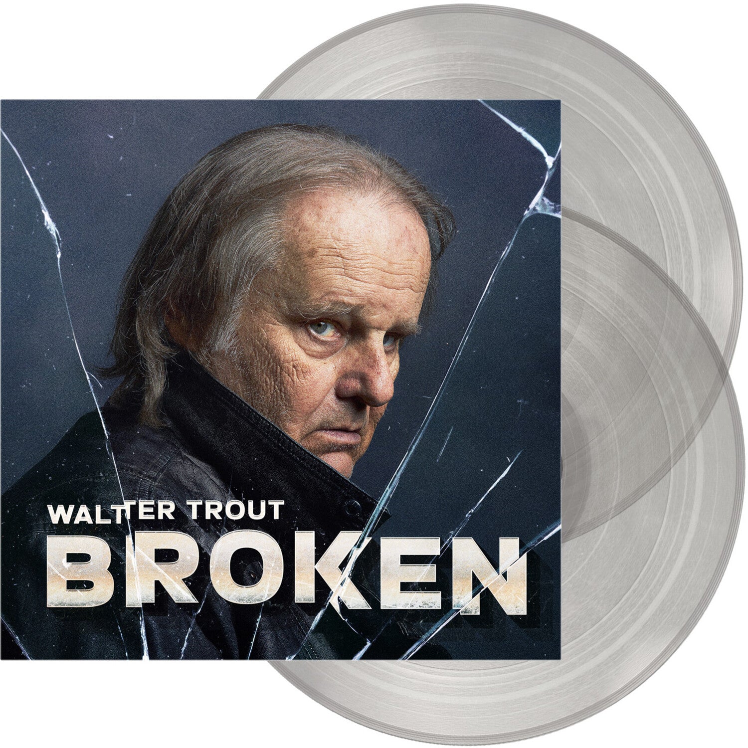 Walter Trout - Broken 2xLP (Clear Vinyl)