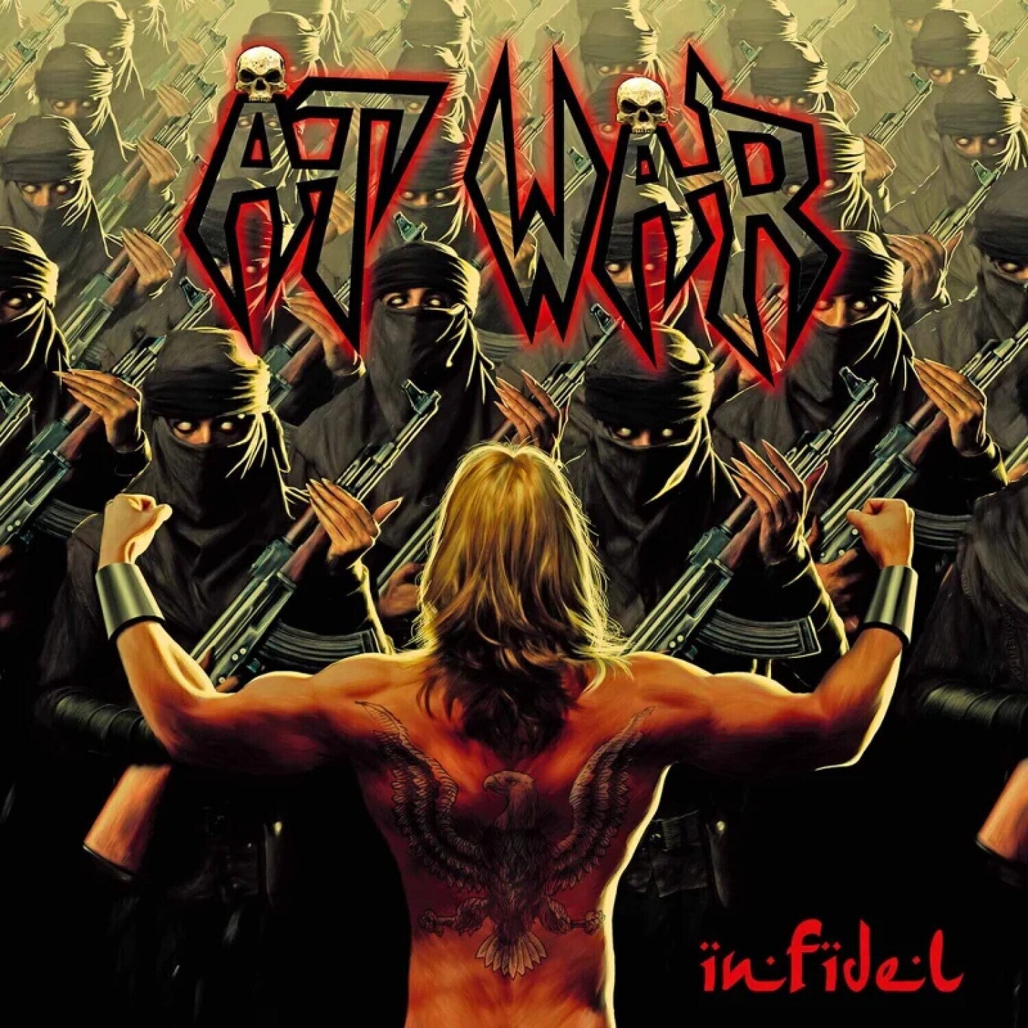 At War - Infidel - Camouflage Splatter (Splatter Vinyl)