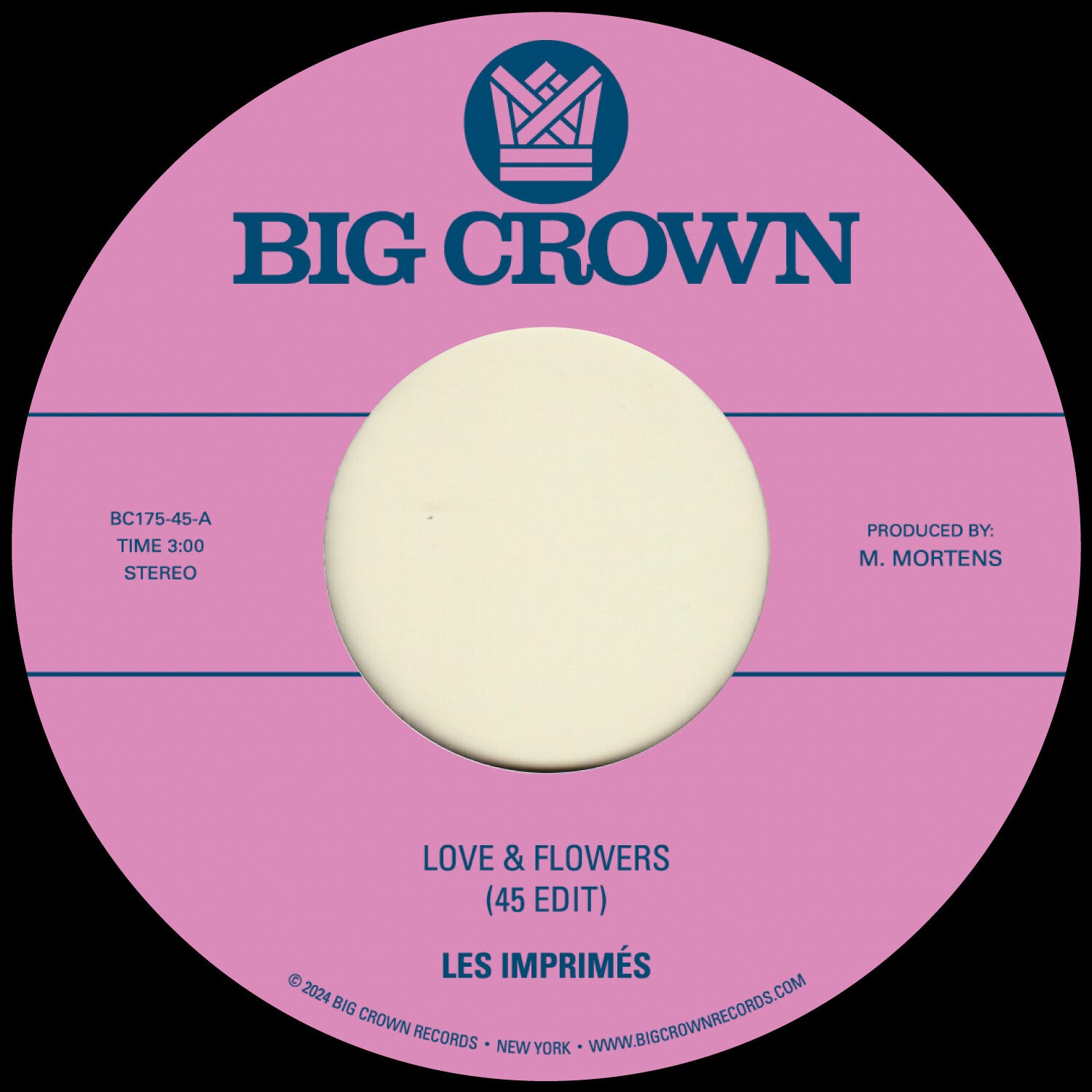 Les Imprimes - Love & Flowers (45 Edit) / You